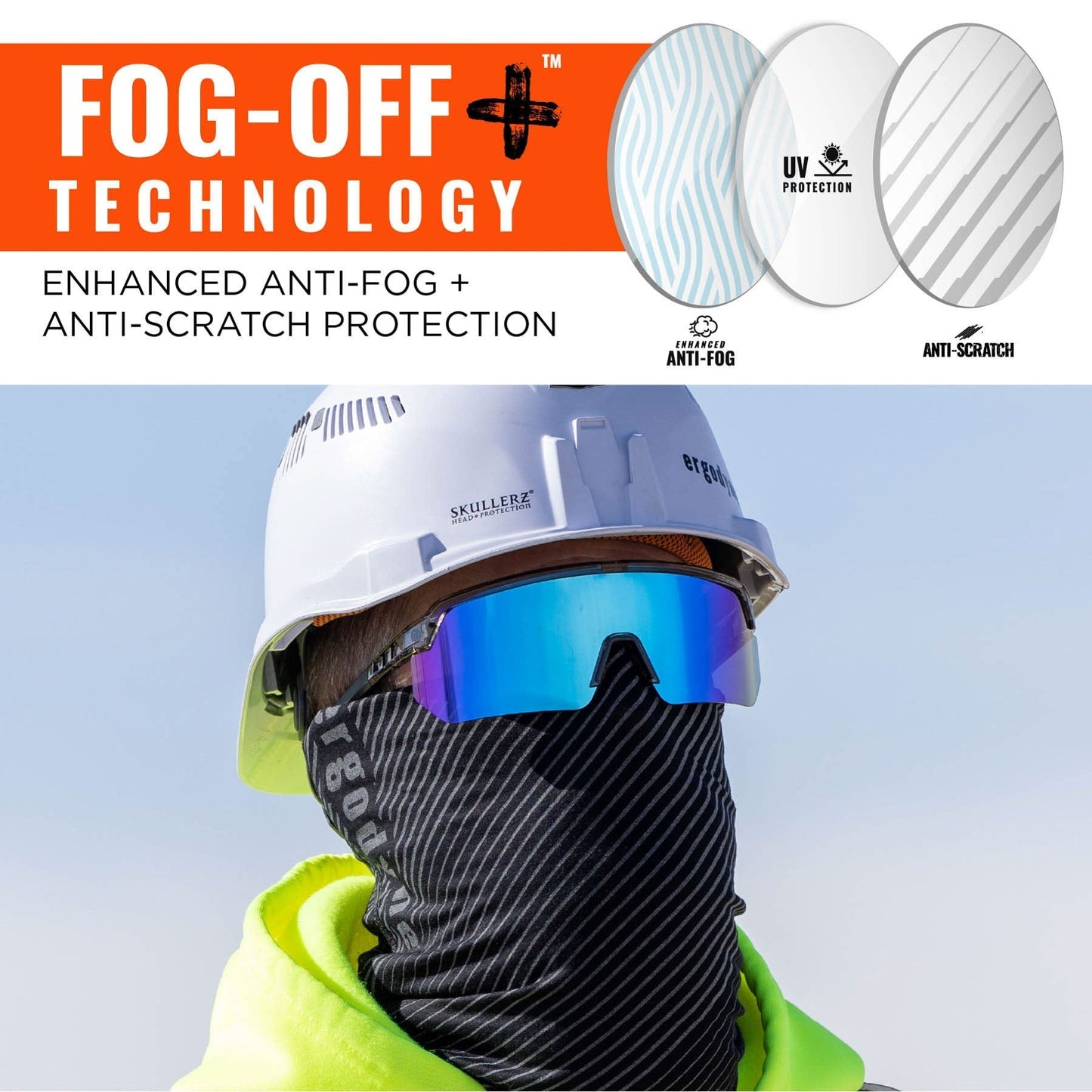 Clear Lens Glasses - Ergodyne - Impact-Resistant Style