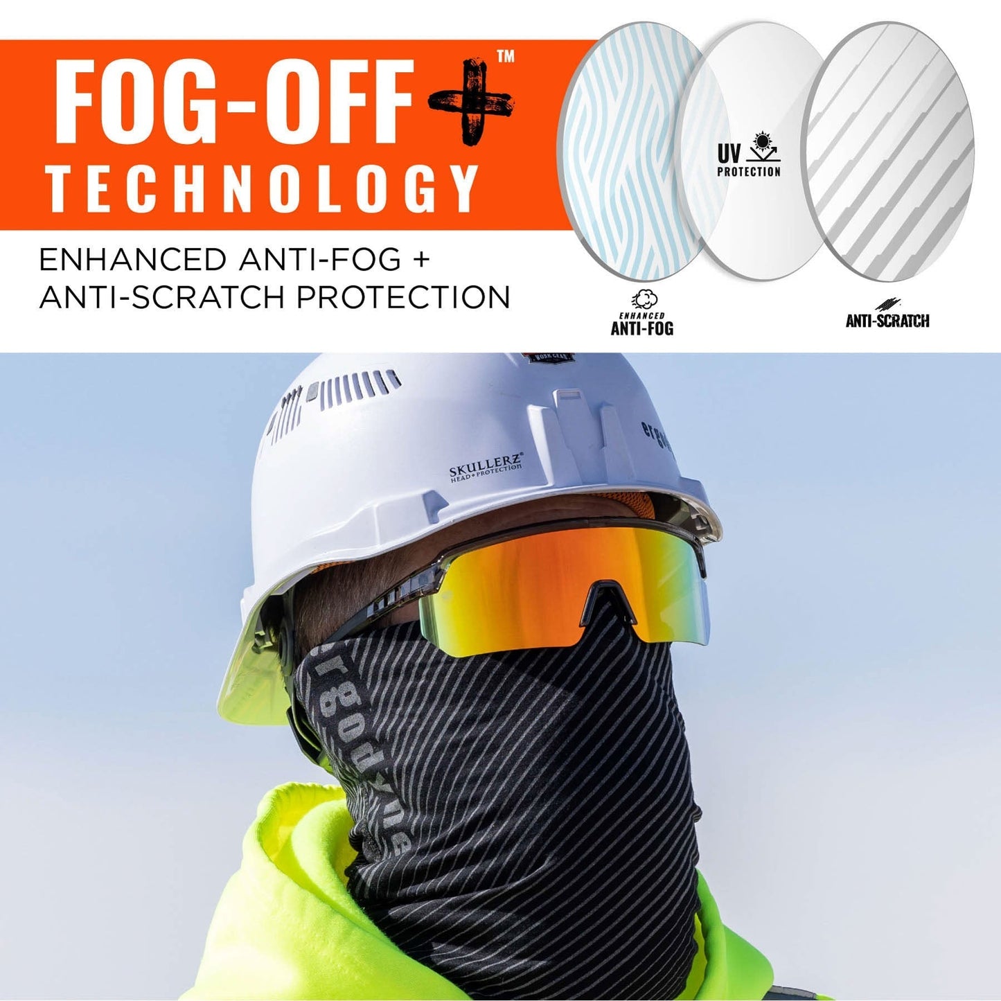 Clear Lens Glasses - Ergodyne - Impact-Resistant Style