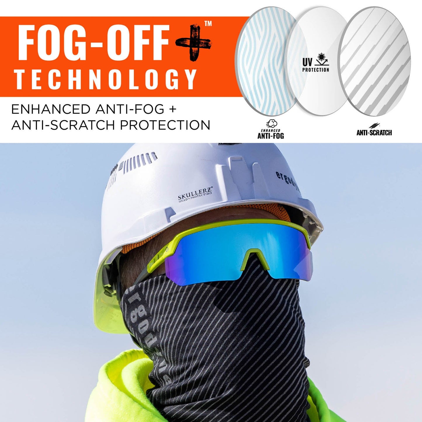 Clear Lens Glasses - Ergodyne - Impact-Resistant Style