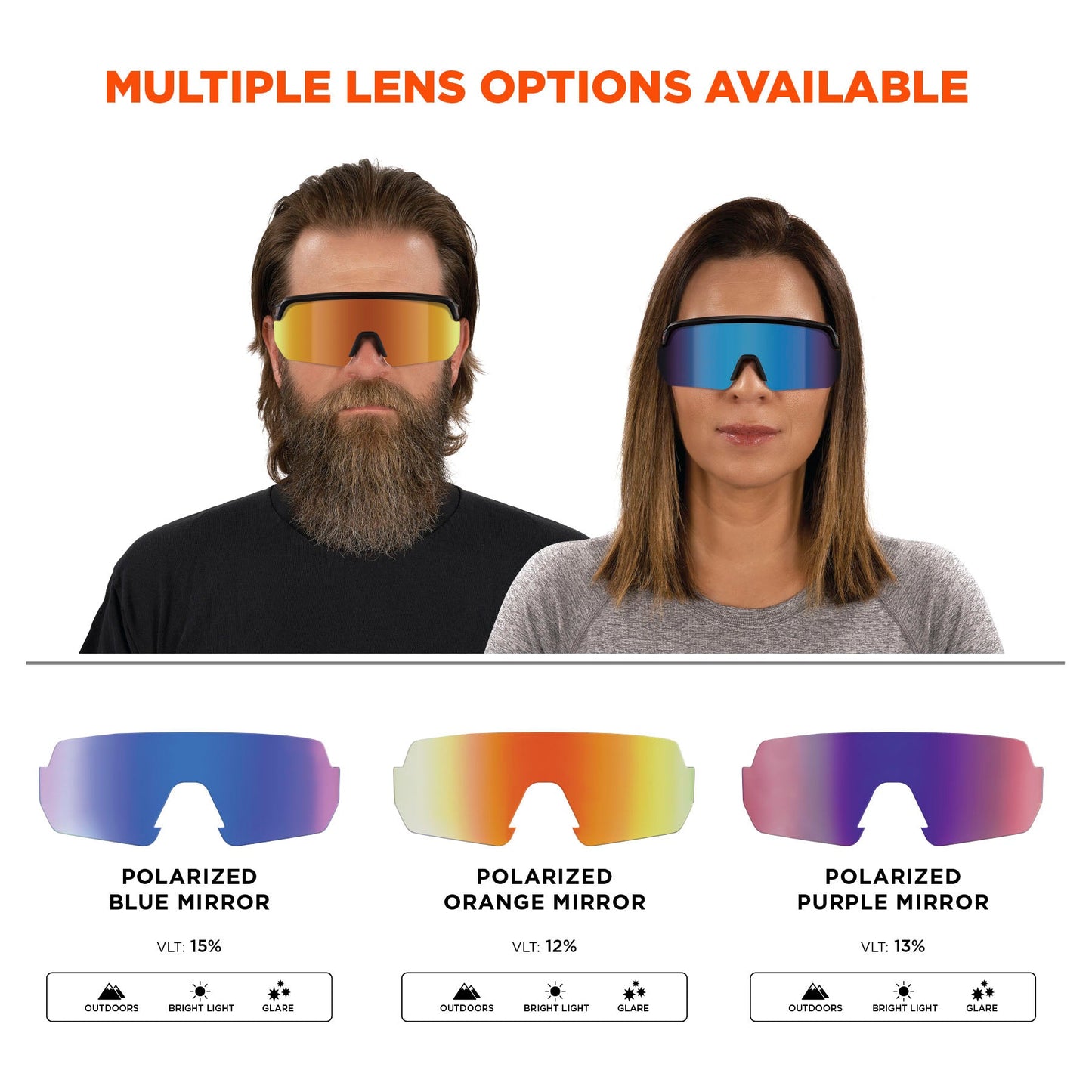 Clear Lens Glasses - Ergodyne - Impact-Resistant Style