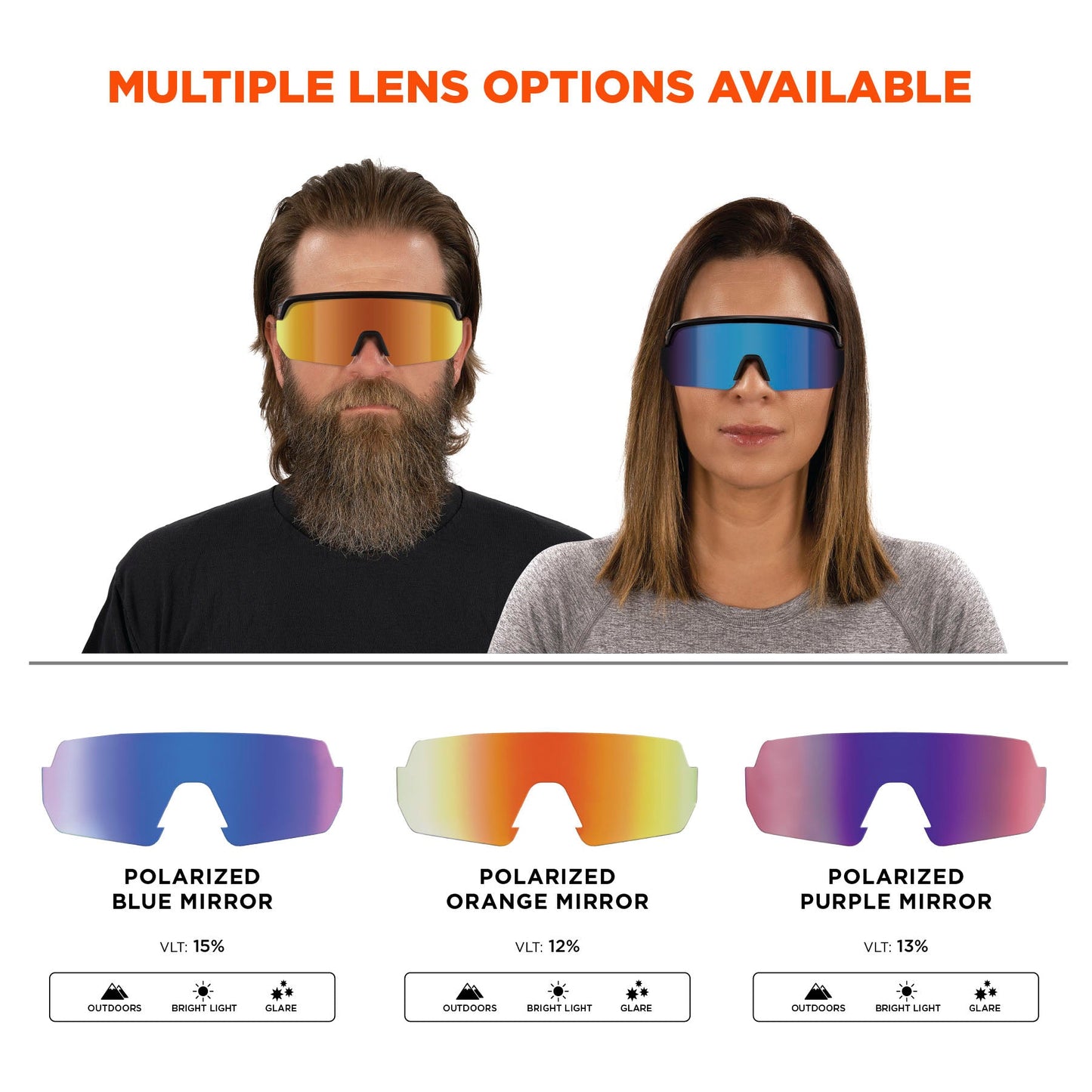 Clear Lens Glasses - Ergodyne - Impact-Resistant Style
