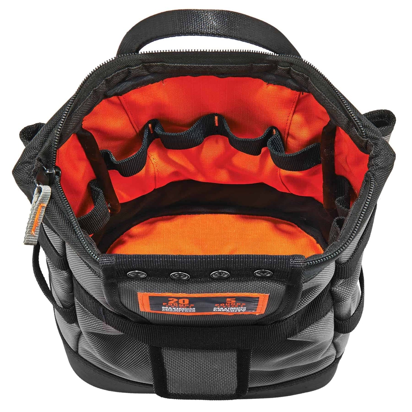 Gray/Black Tool Pouch - Ergodyne - Durable Fabric
