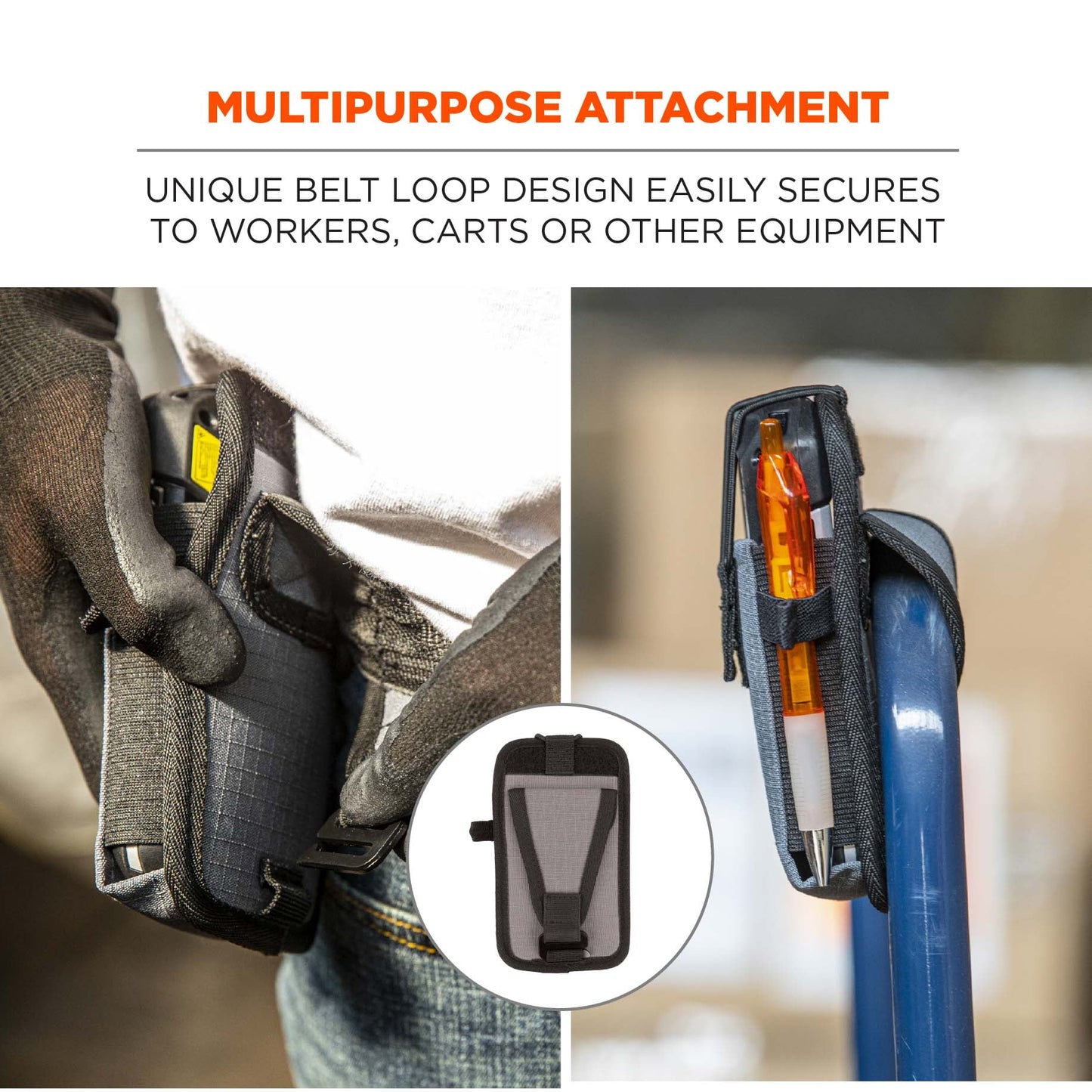 Small Holsters | Ergodyne | Squids 5542 Barcode Scanner For Phone Size Mobile Computers