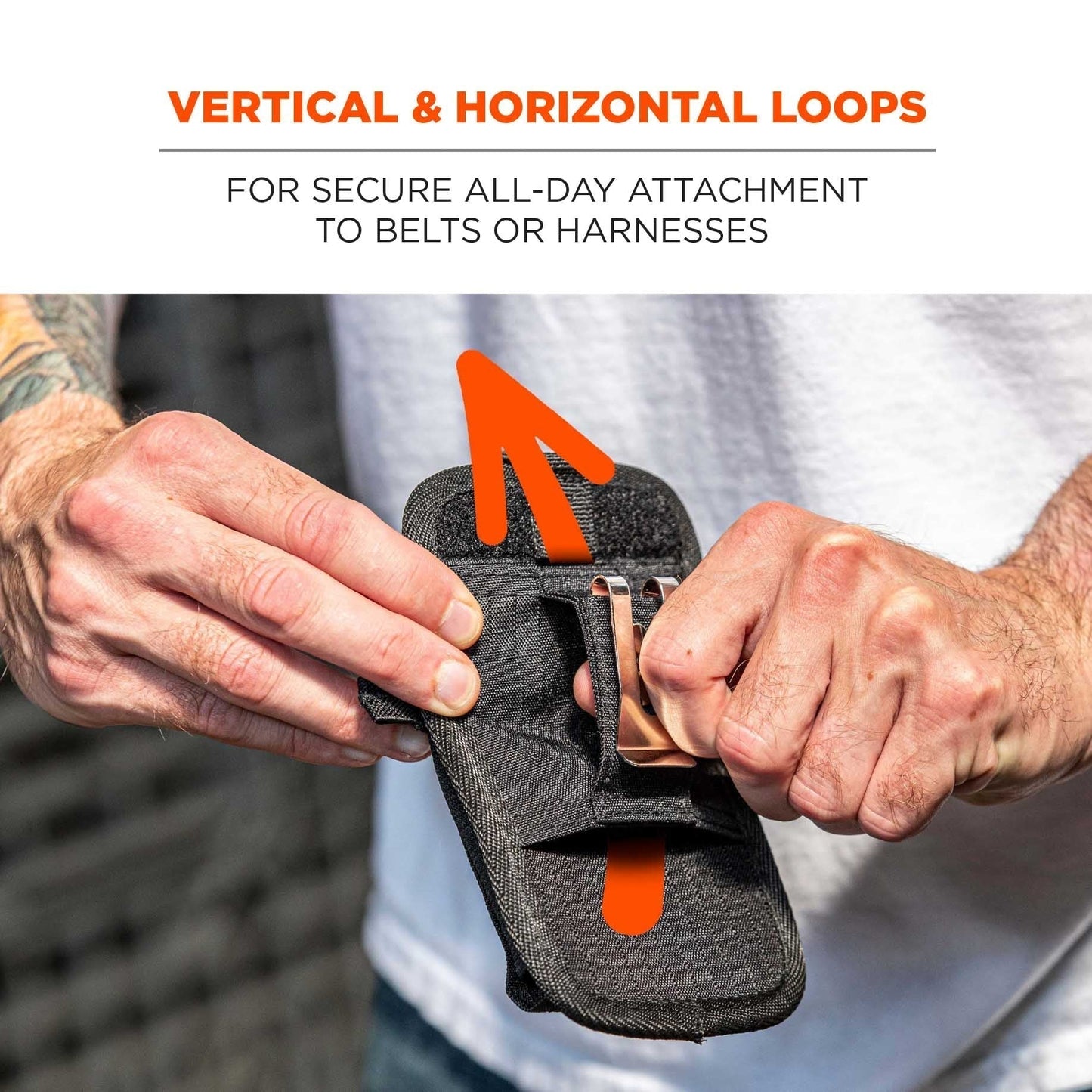 Small Holsters | Ergodyne | Squids 5544 Barcode Scanner For Phone Size Mobile Computers