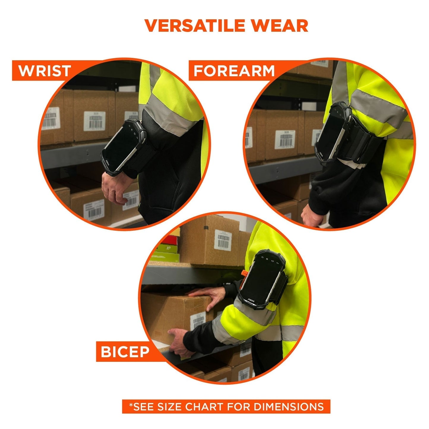 Black Holsters - Ergodyne - Adjustable Scanner Mount