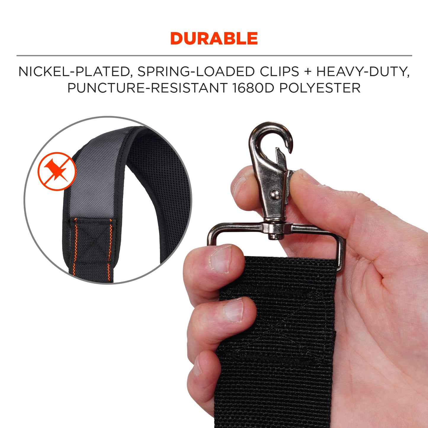 Gray Tool Belts - Ergodyne - Padded Suspenders