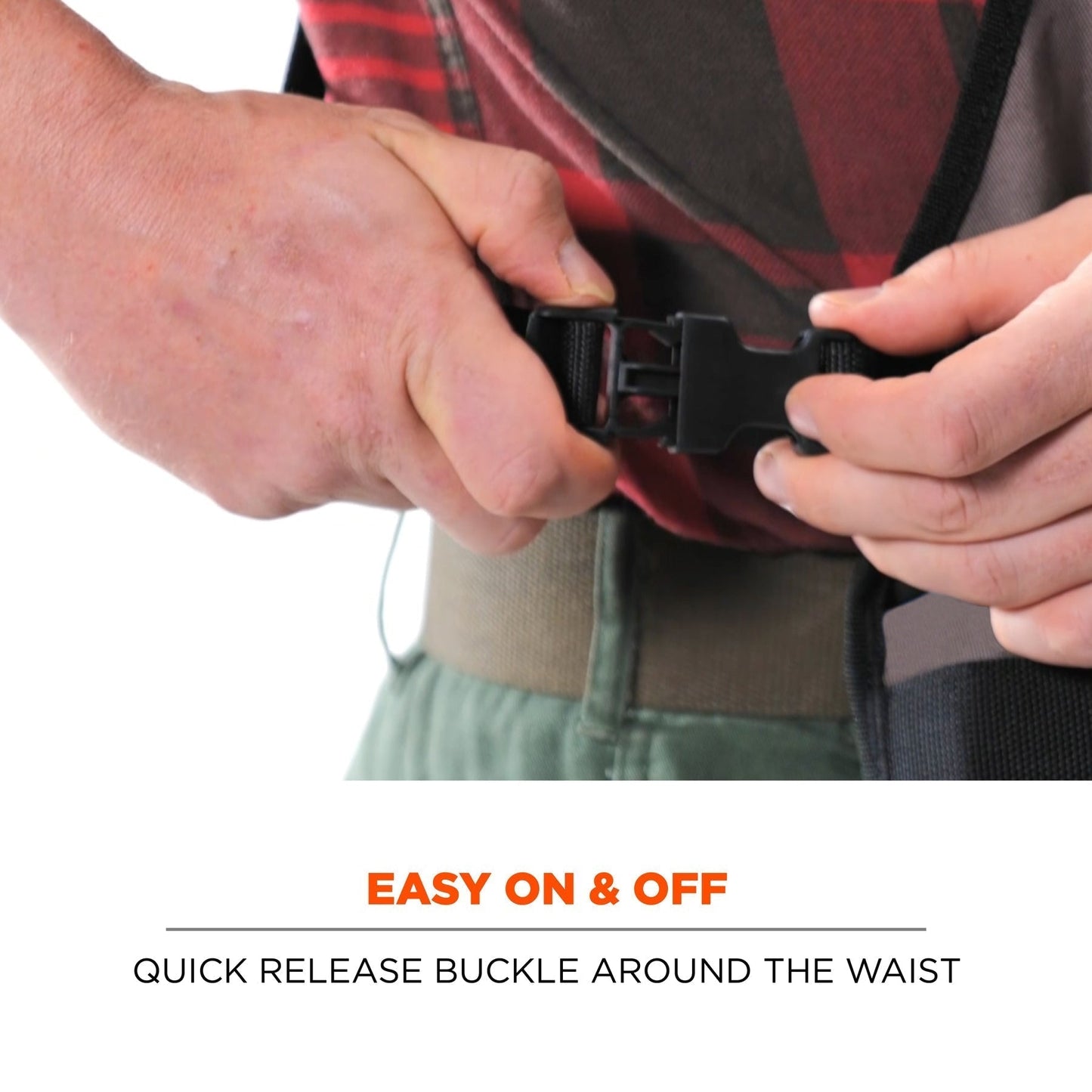 Gray Tool Apron - Ergodyne - Durable Canvas Design