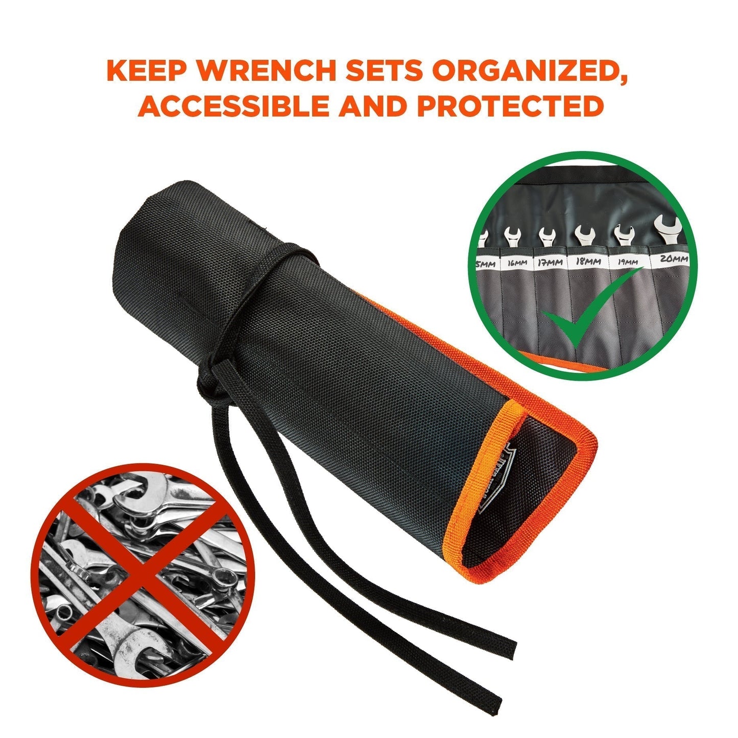 Tall Tool Roll-Ups - Ergodyne - Durable Polyester Design