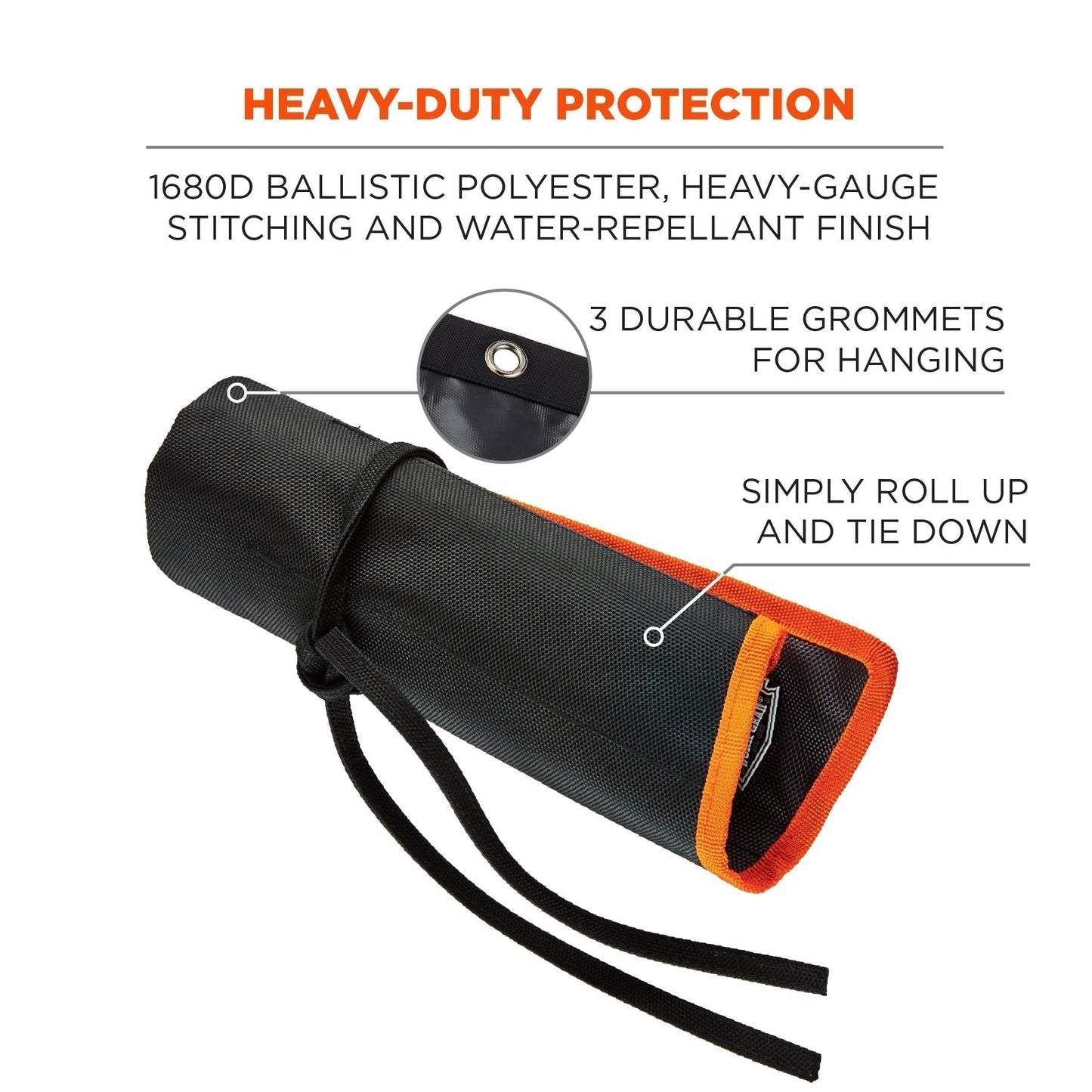 Tall Tool Roll-Ups - Ergodyne - Durable Polyester Design