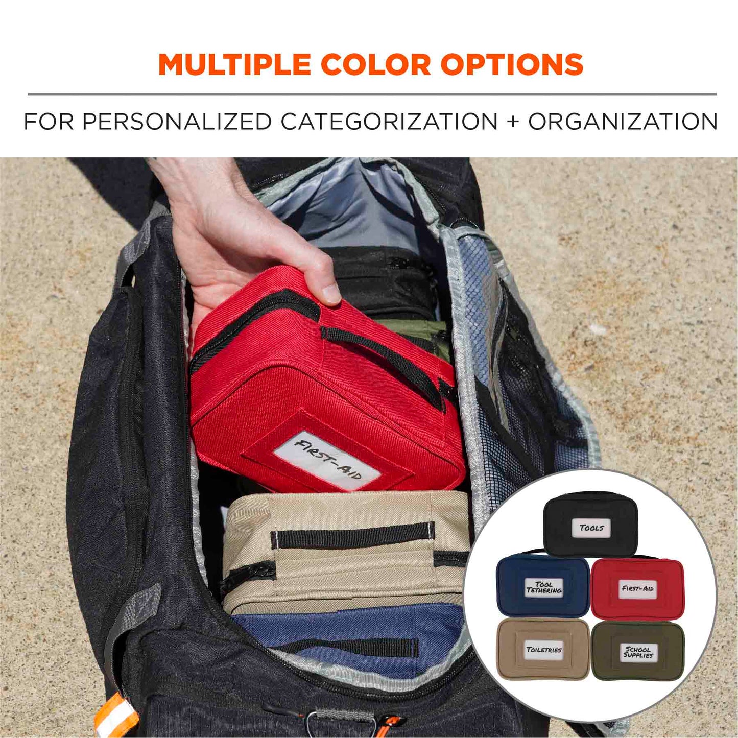 Black Tool Organizers - Ergodyne - Softshell Case