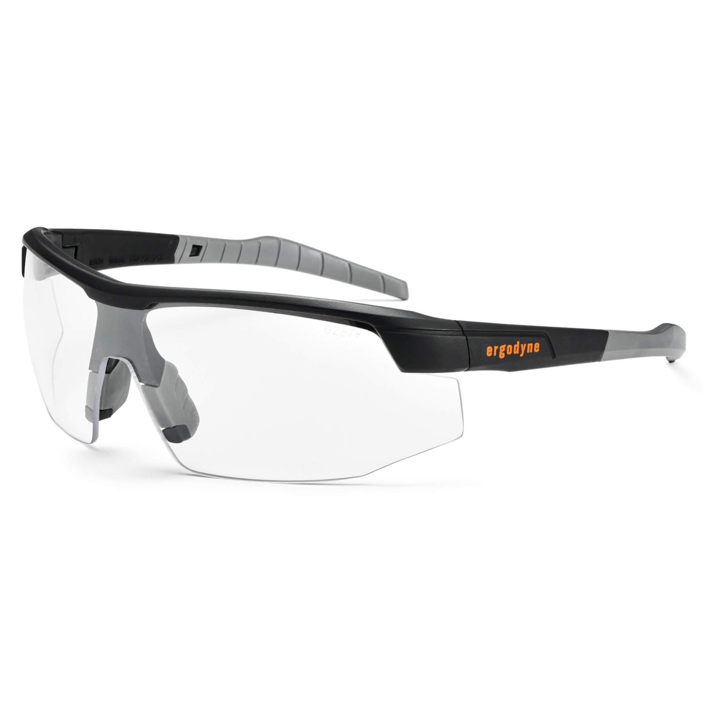Clear Lens Glasses - Ergodyne - Safety Matte Black Frame