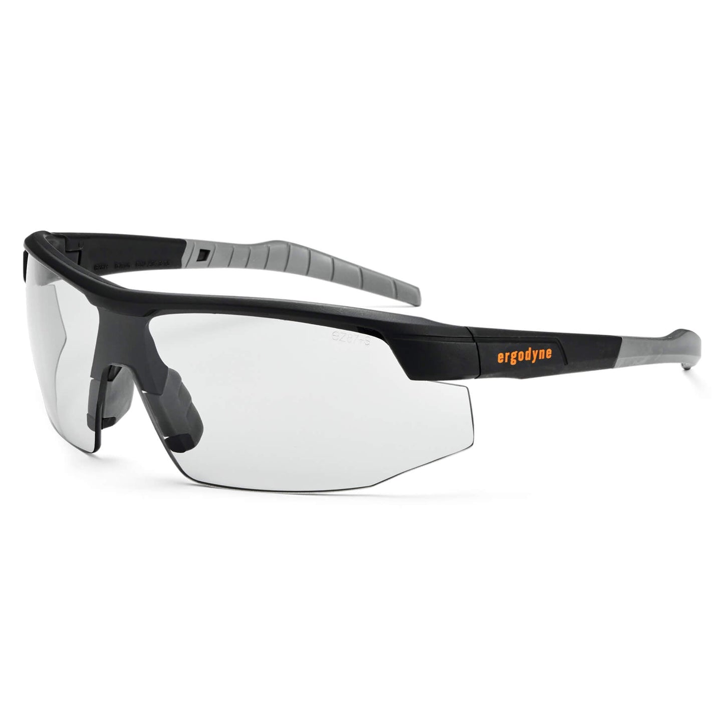 Clear Lens Glasses - Ergodyne - Safety Matte Black Frame