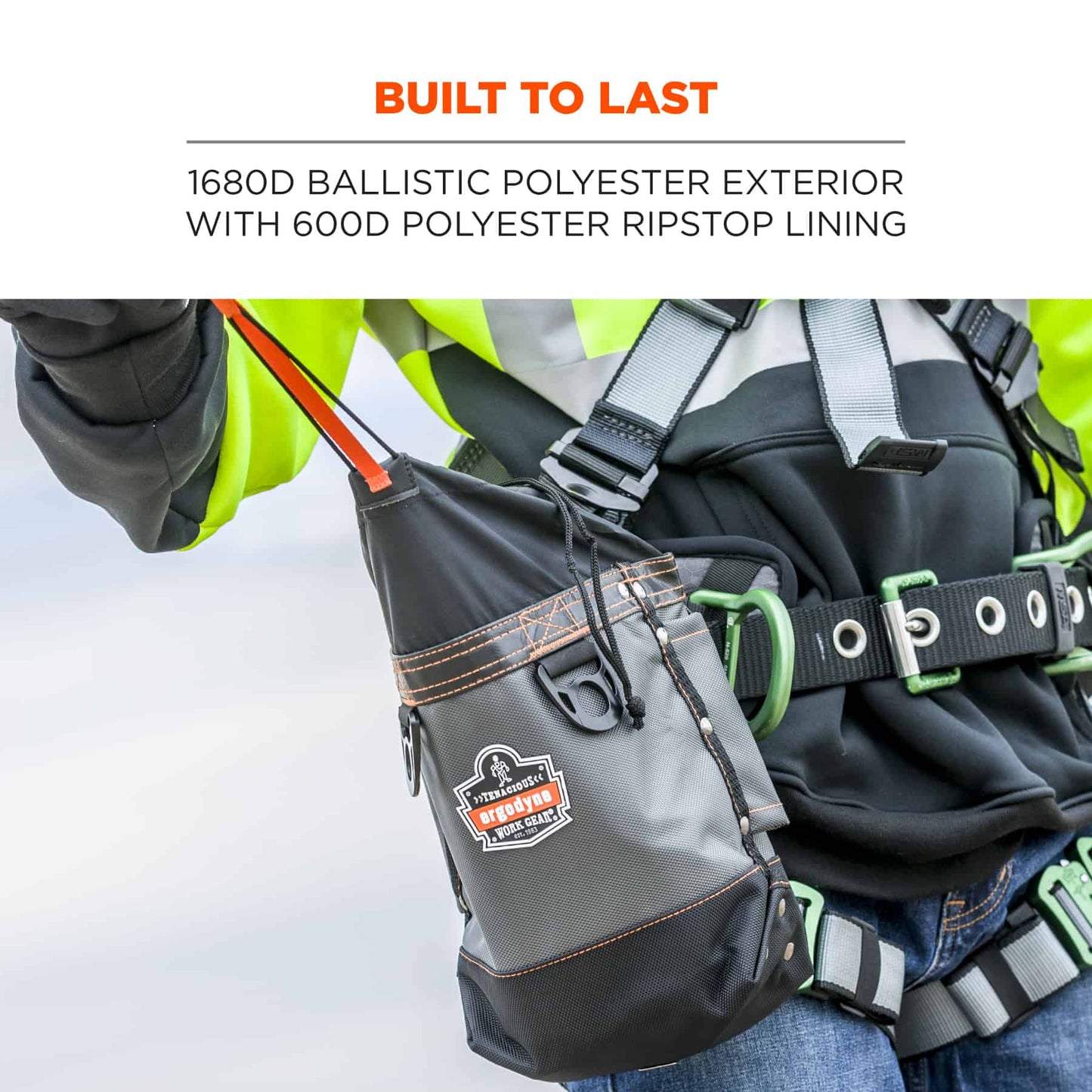 Gray Bolt Bags - Ergodyne - Durable Tool Pouch