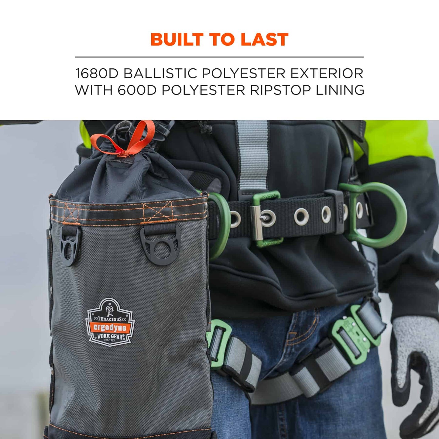 Gray Bolt Bags - Ergodyne - Durable Tool Pouch