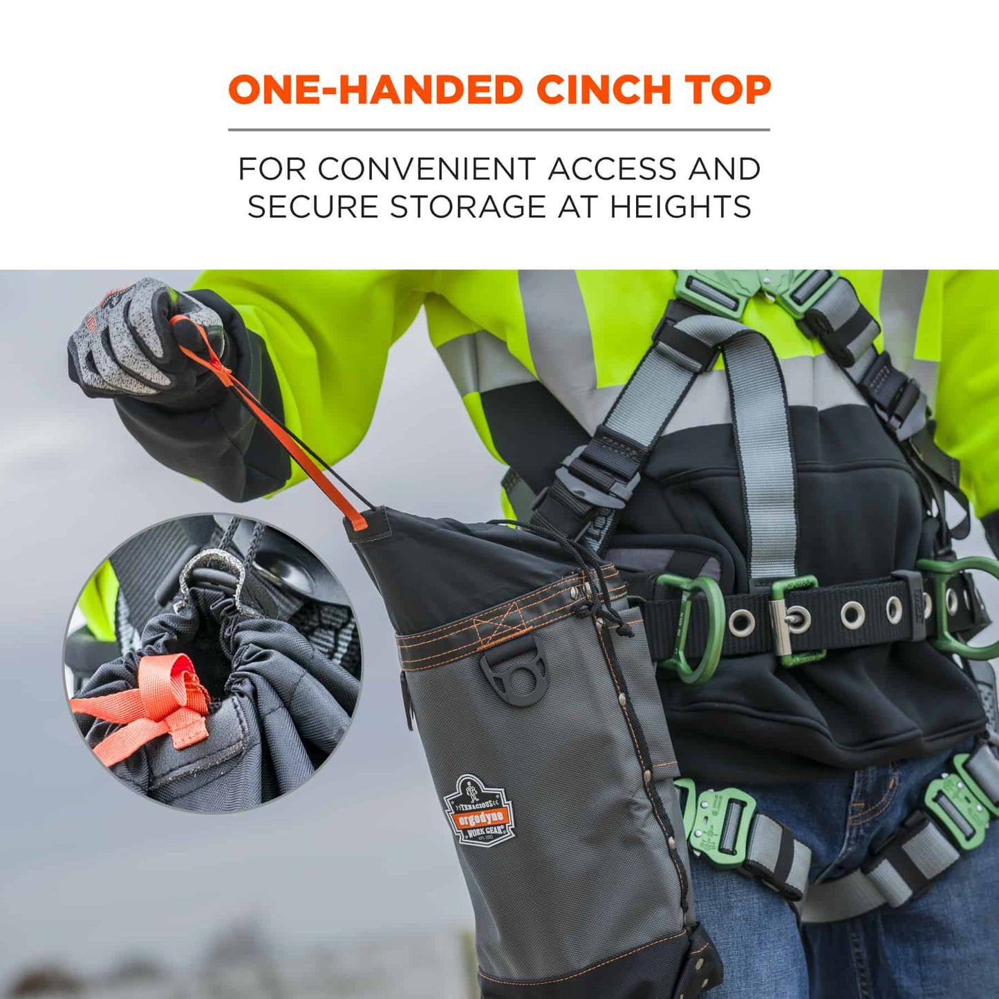 Gray Bolt Bags - Ergodyne - Durable Tool Pouch