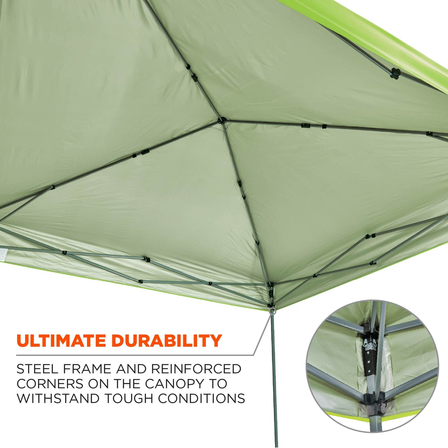 10ft x 10ft Work Tents - Ergodyne - Durable Canopy