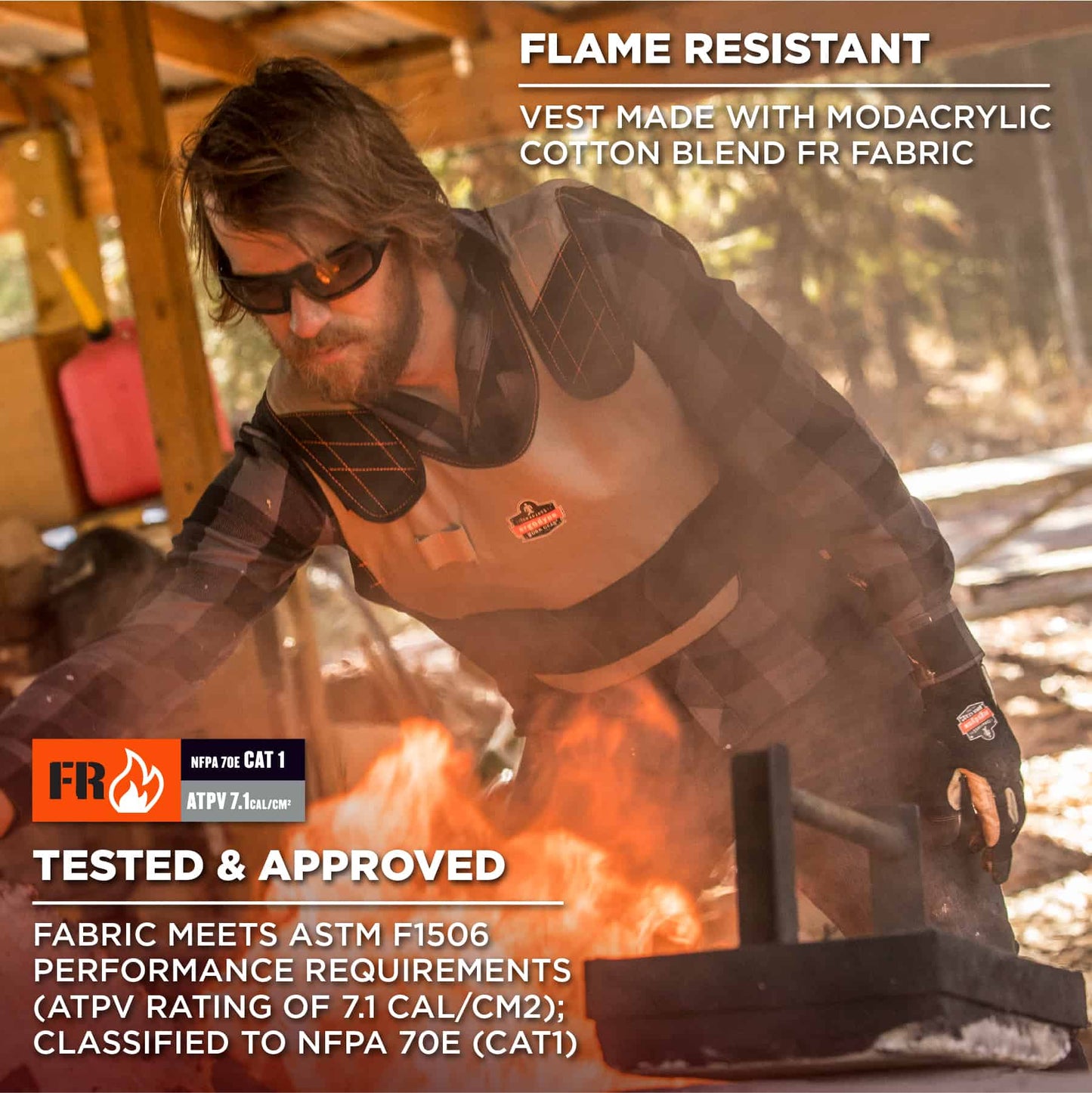 Khaki Cooling Vest - Ergodyne - Premium Phase Change