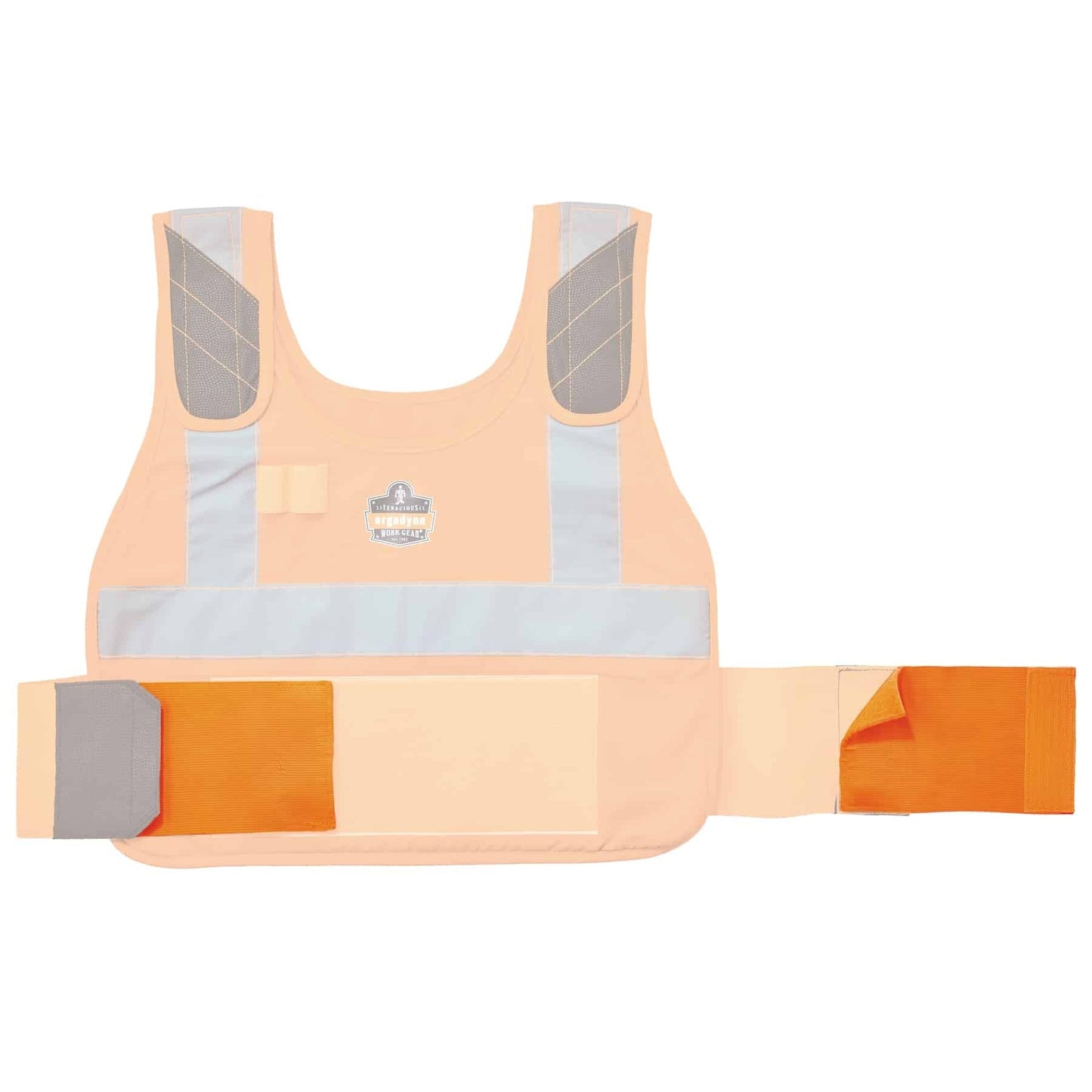 Hi-Vis Orange Vest Extenders - Ergodyne - Stretchy Design