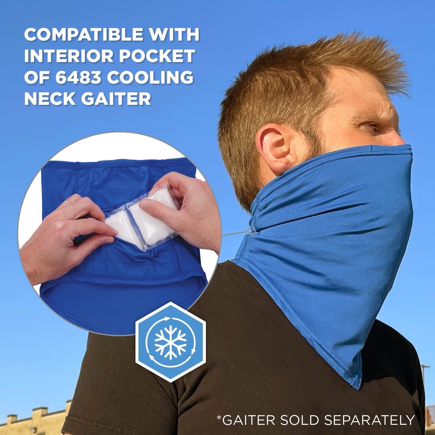 Clear Ice Packs - Ergodyne - Rechargeable Cooling
