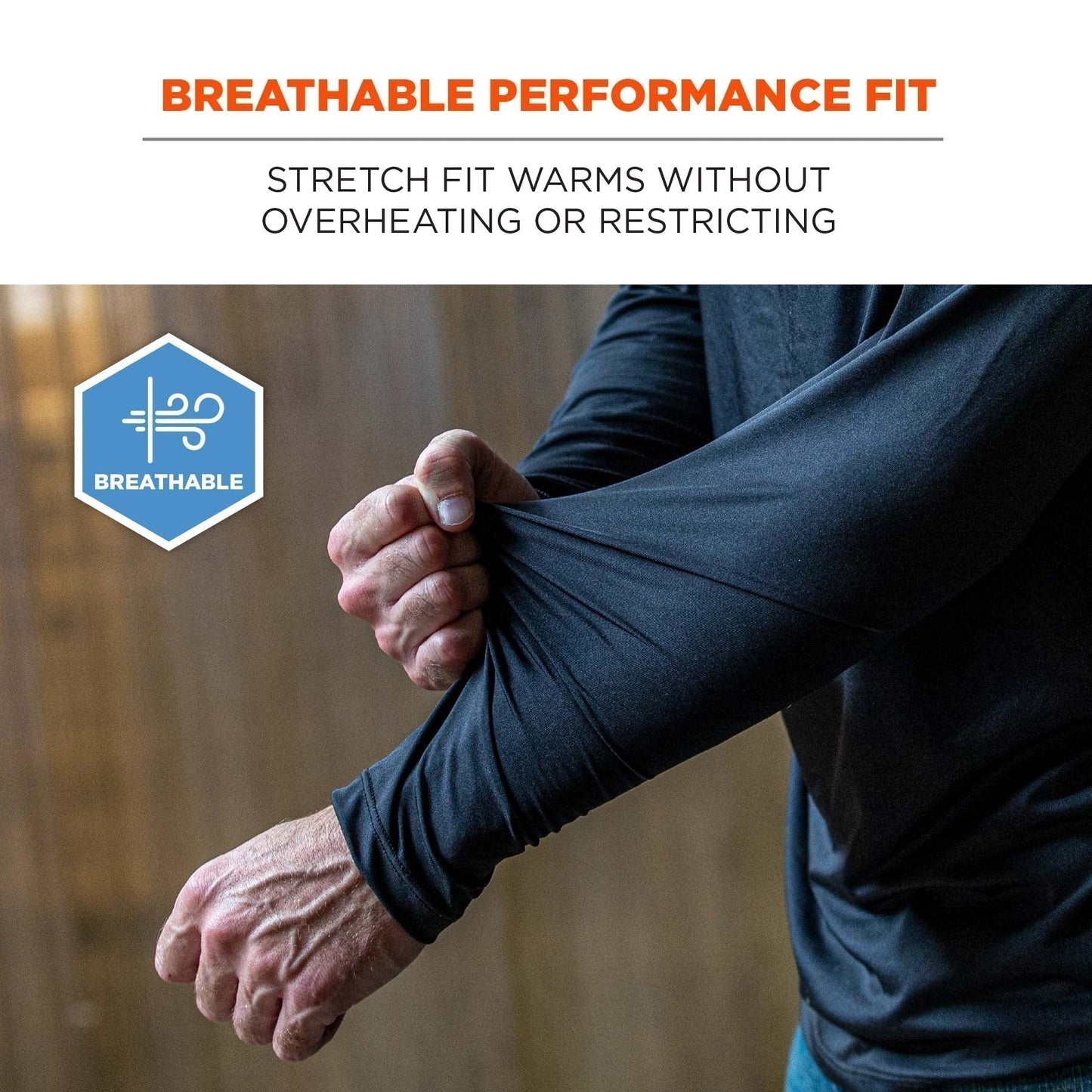 Black Lightweight Shirt - Ergodyne - Moisture-Wicking