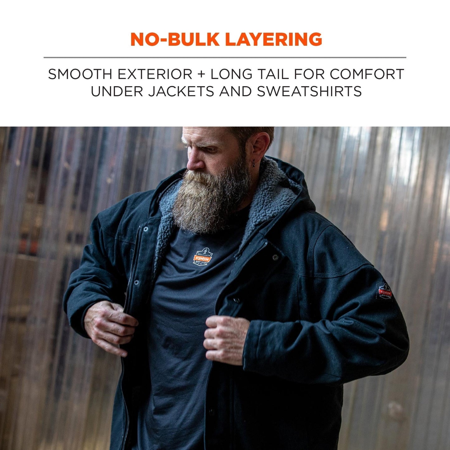 Black Lightweight Shirt - Ergodyne - Moisture-Wicking