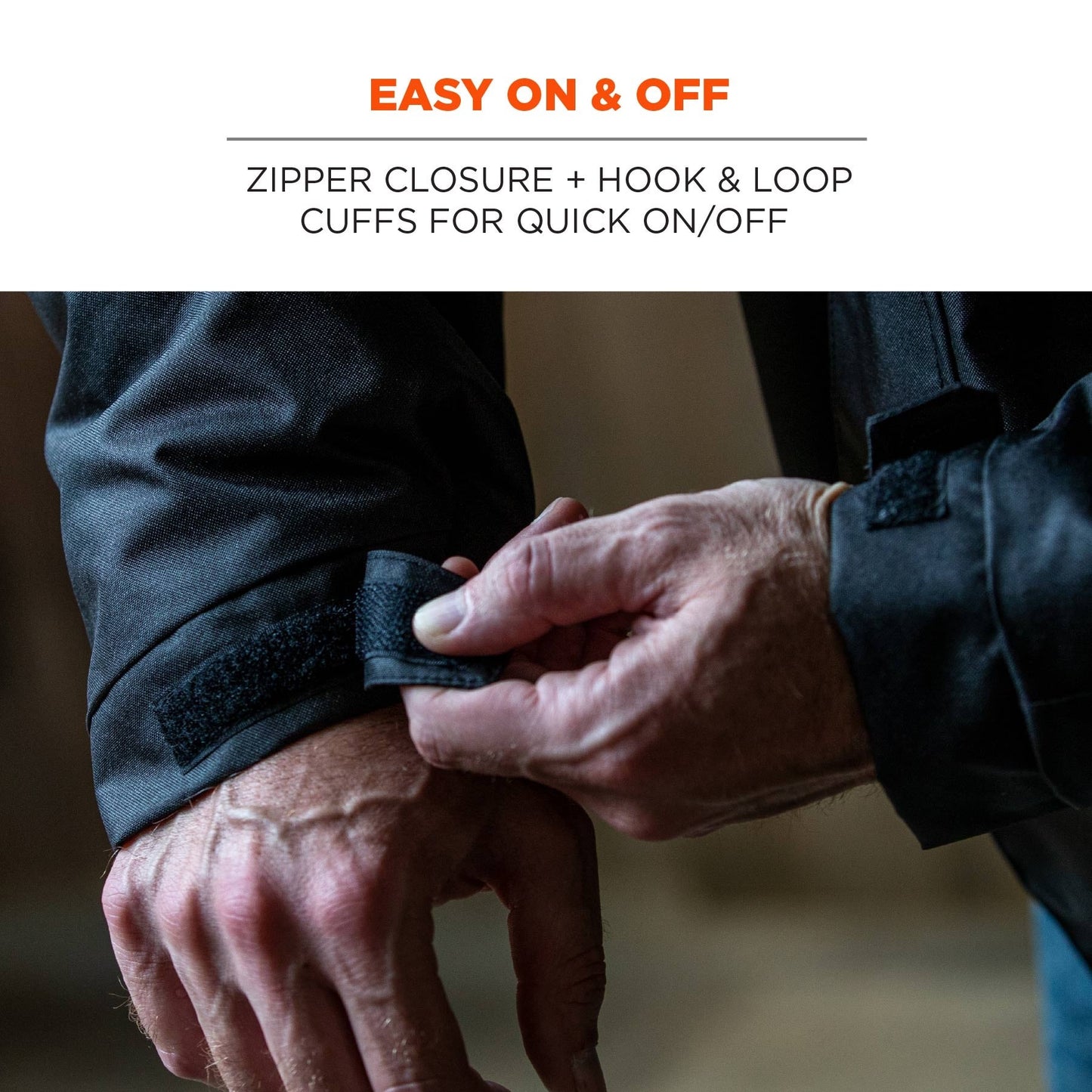 Black Winter Jacket - Ergodyne - Insulated Comfort