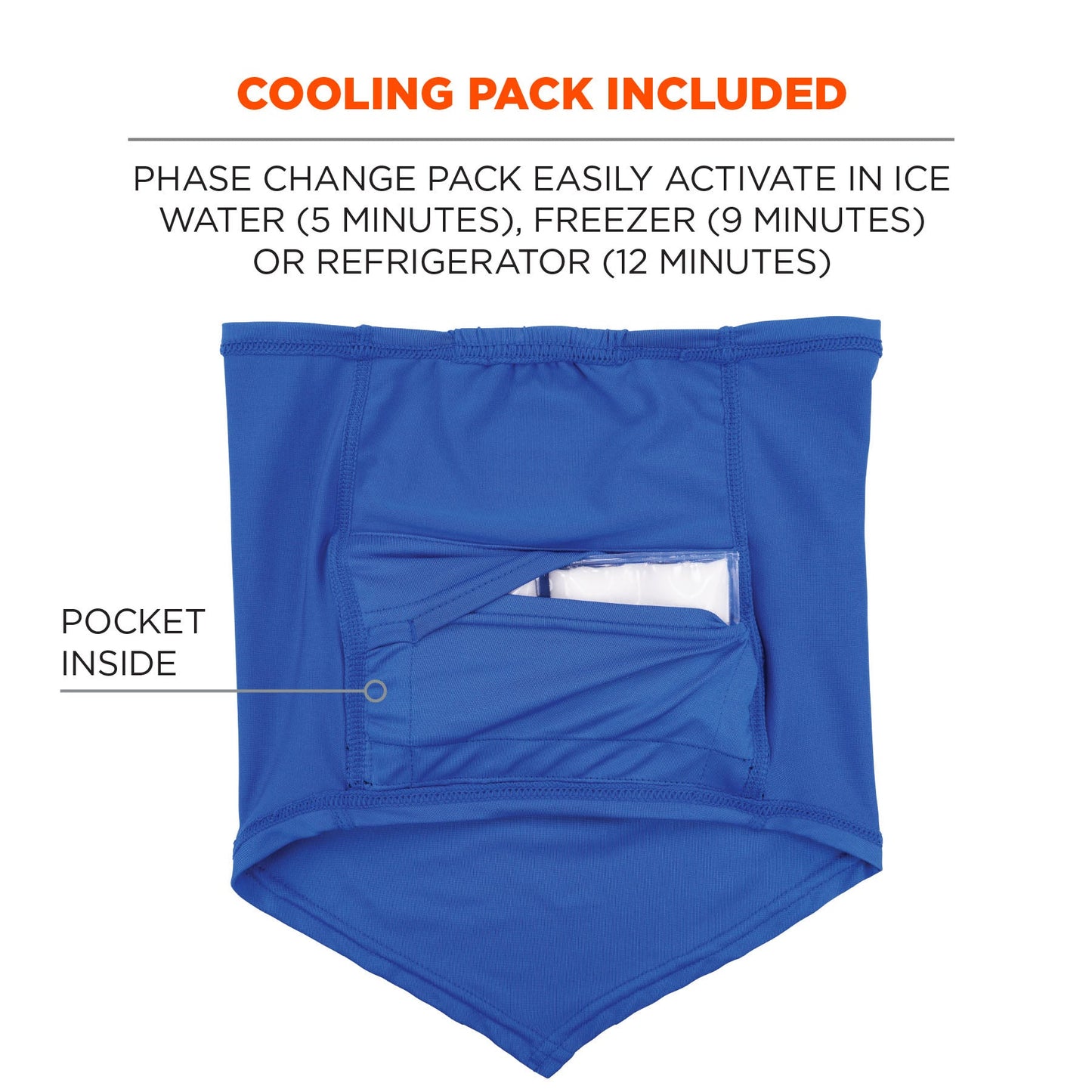 Blue Cooling Gaiter - Ergodyne - Neck Protection