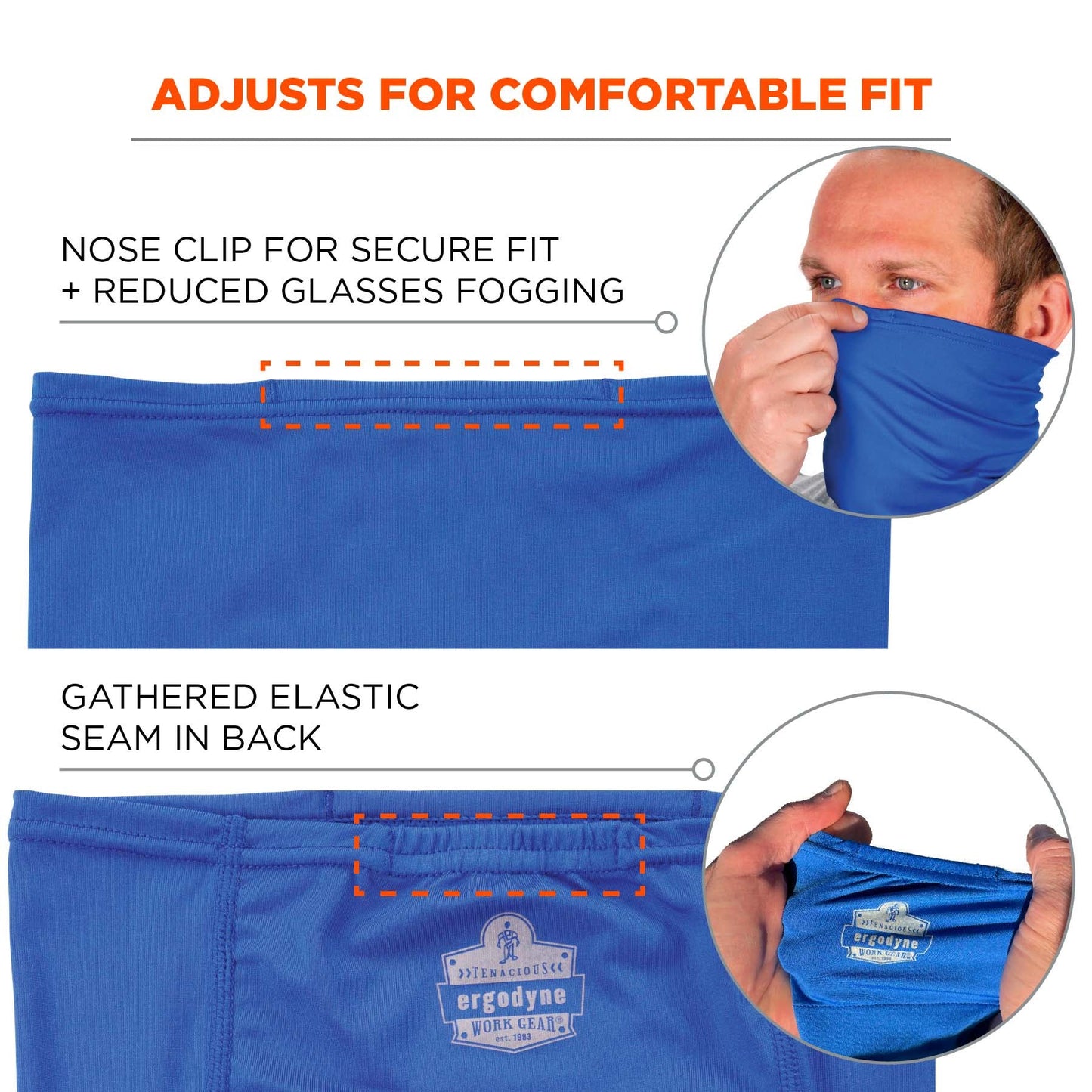 Blue Cooling Gaiter - Ergodyne - Neck Protection