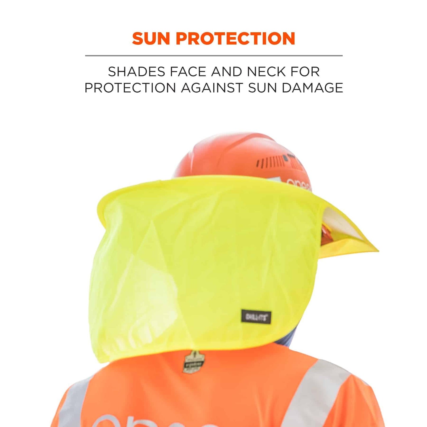 Yellow Hard Hat Shades - Ergodyne - Lightweight Protection