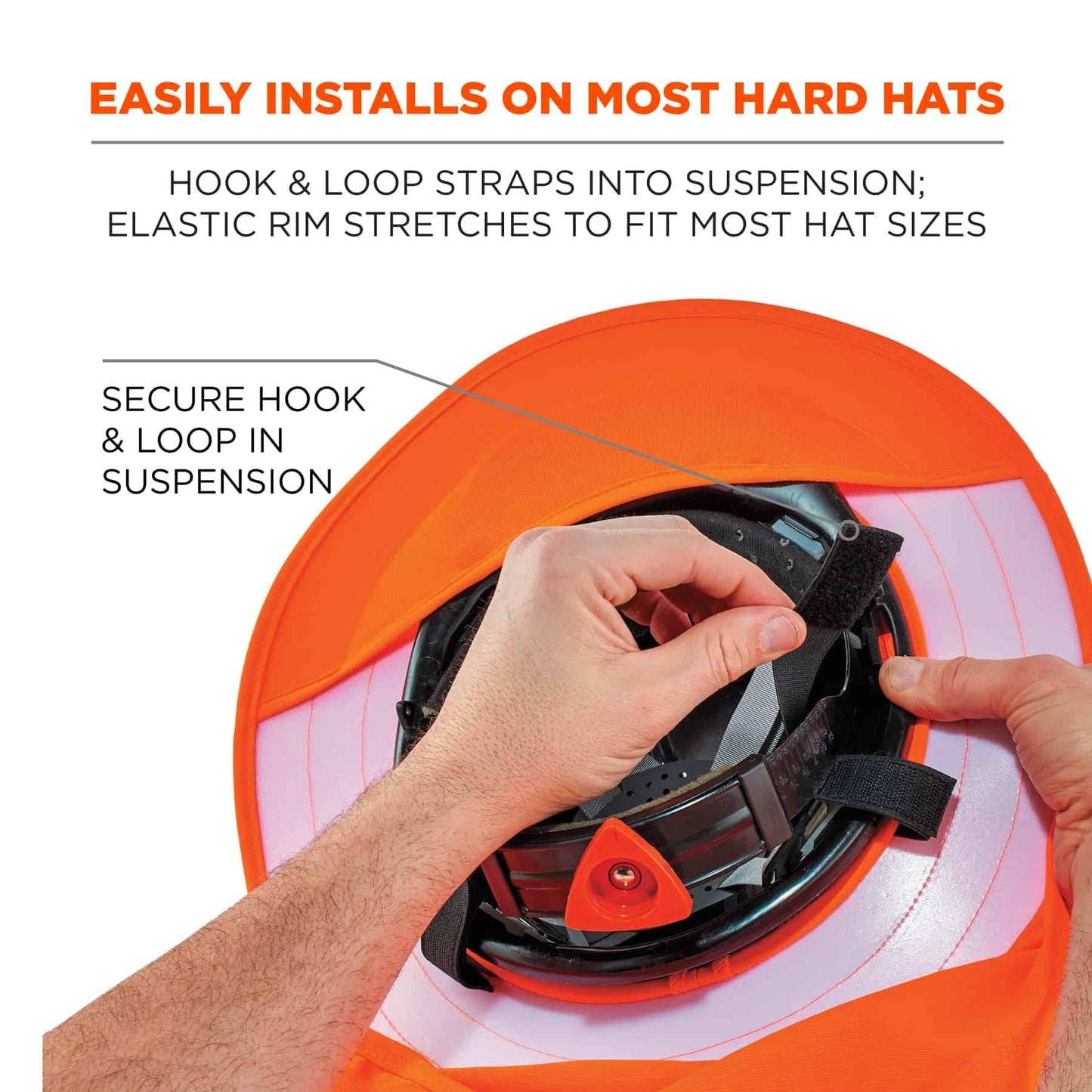 Yellow Hard Hat Shades - Ergodyne - Lightweight Protection
