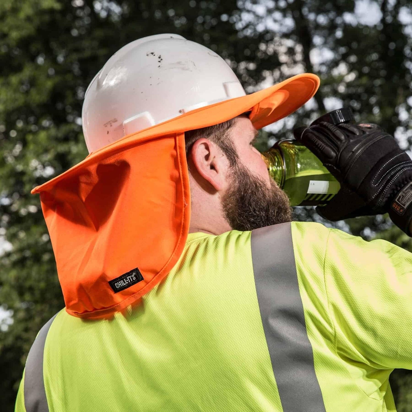 Yellow Hard Hat Shades - Ergodyne - Lightweight Protection