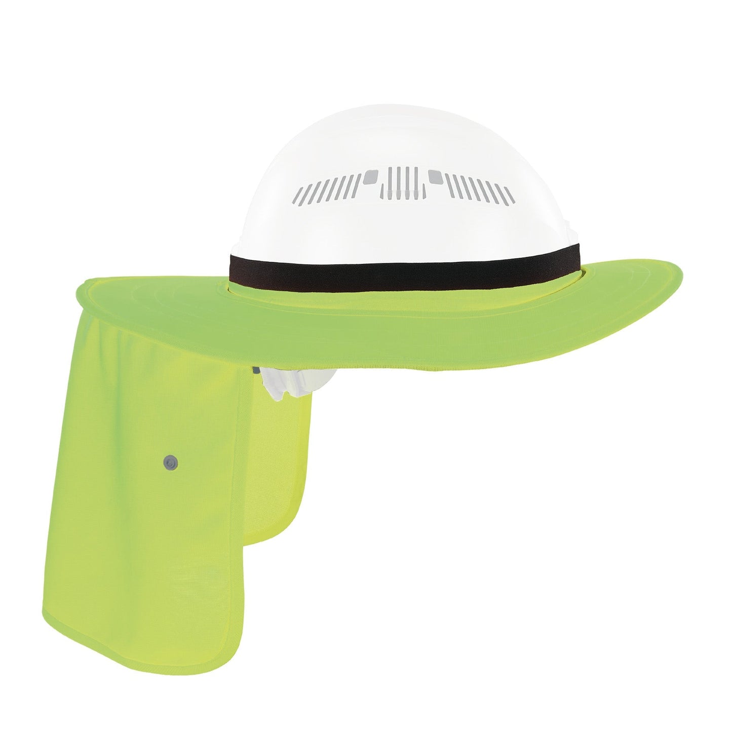 Lime Neck Shades - Ergodyne - Universal Hard Hat Brim