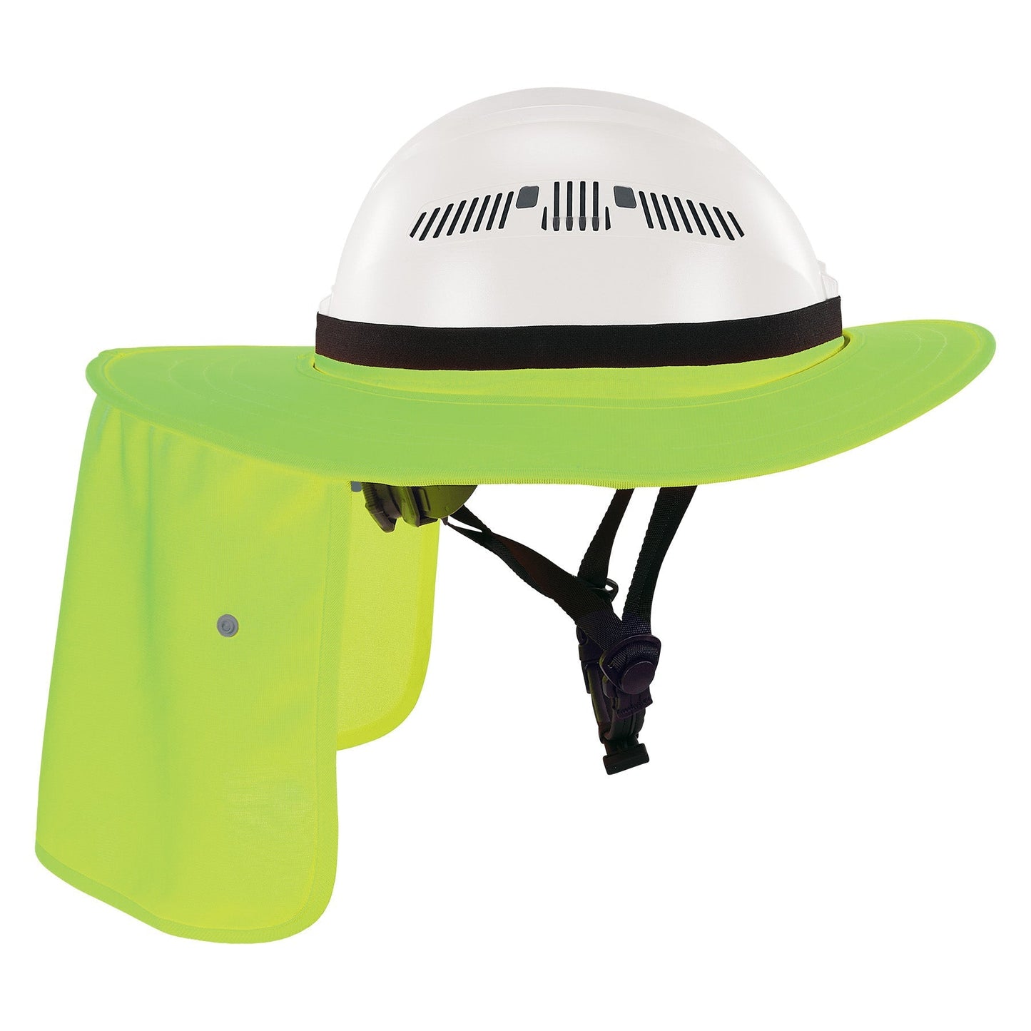Lime Neck Shades - Ergodyne - Universal Hard Hat Brim