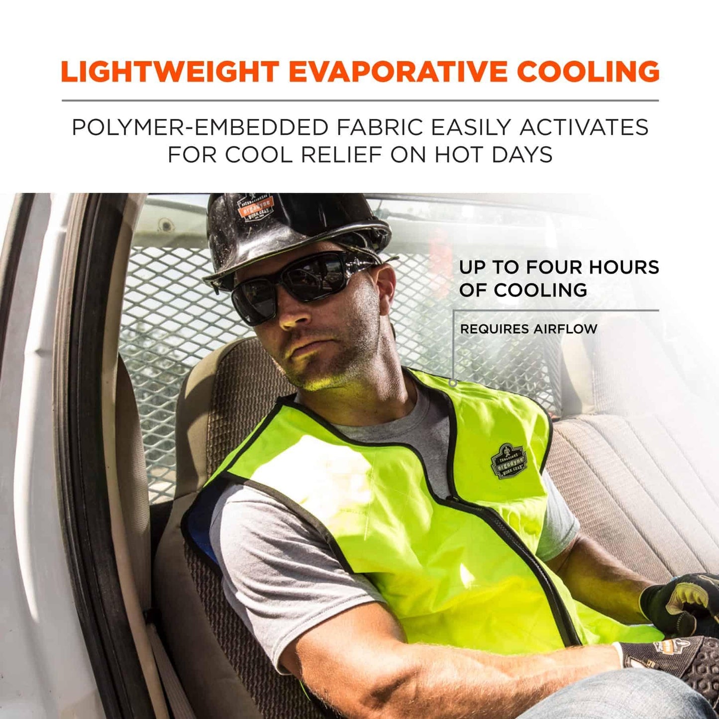 Gray Cooling Vest - Ergodyne - Lightweight Fabric