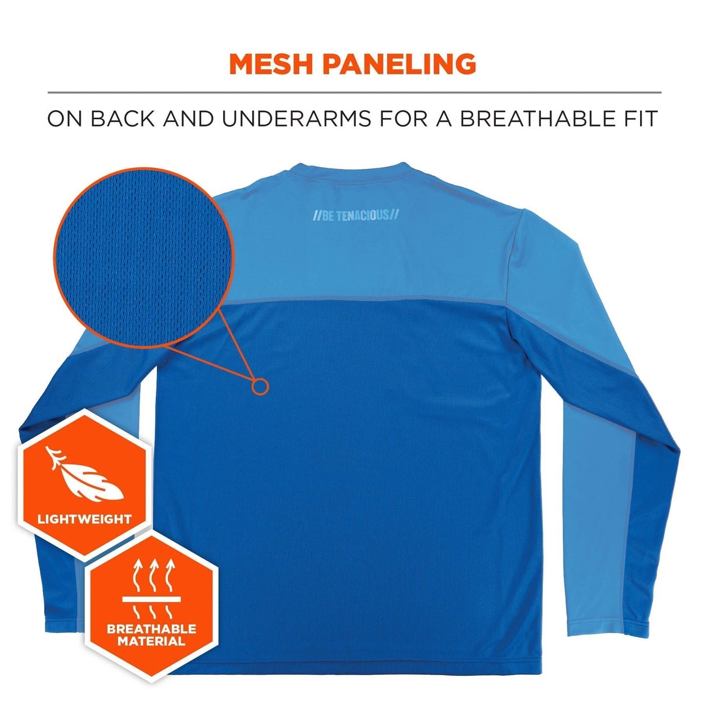 Blue Cooling Shirt - Ergodyne - UV Protection