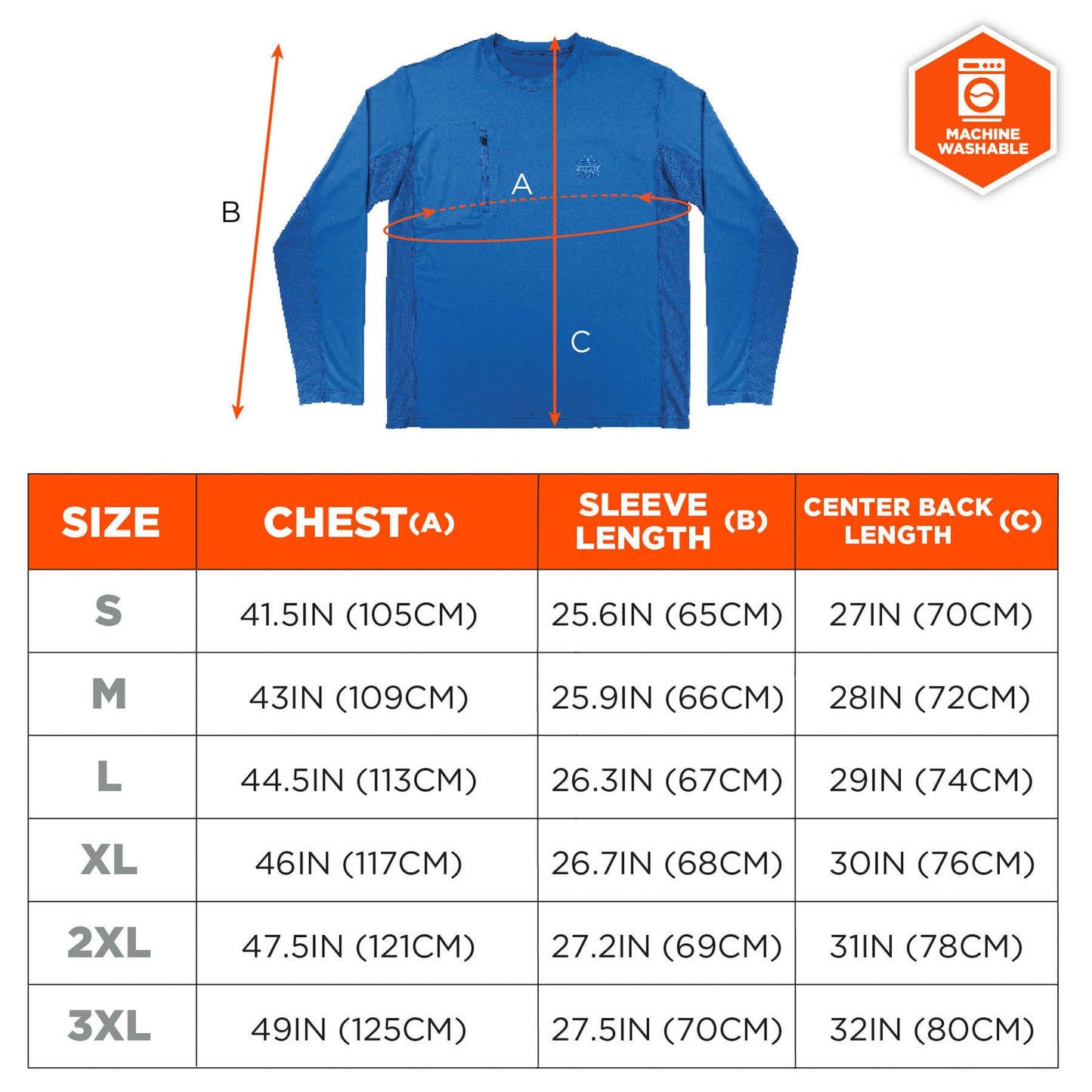 Blue Cooling Shirt - Ergodyne - UV Protection