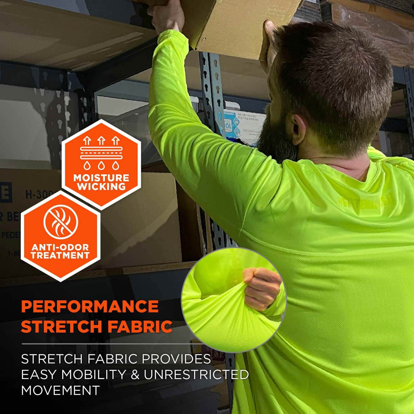 Blue Cooling Shirt - Ergodyne - UV Protection