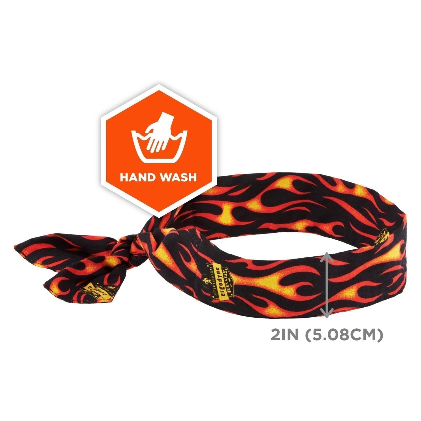 Black Bandanas - Ergodyne - Evaporative Cooling Design