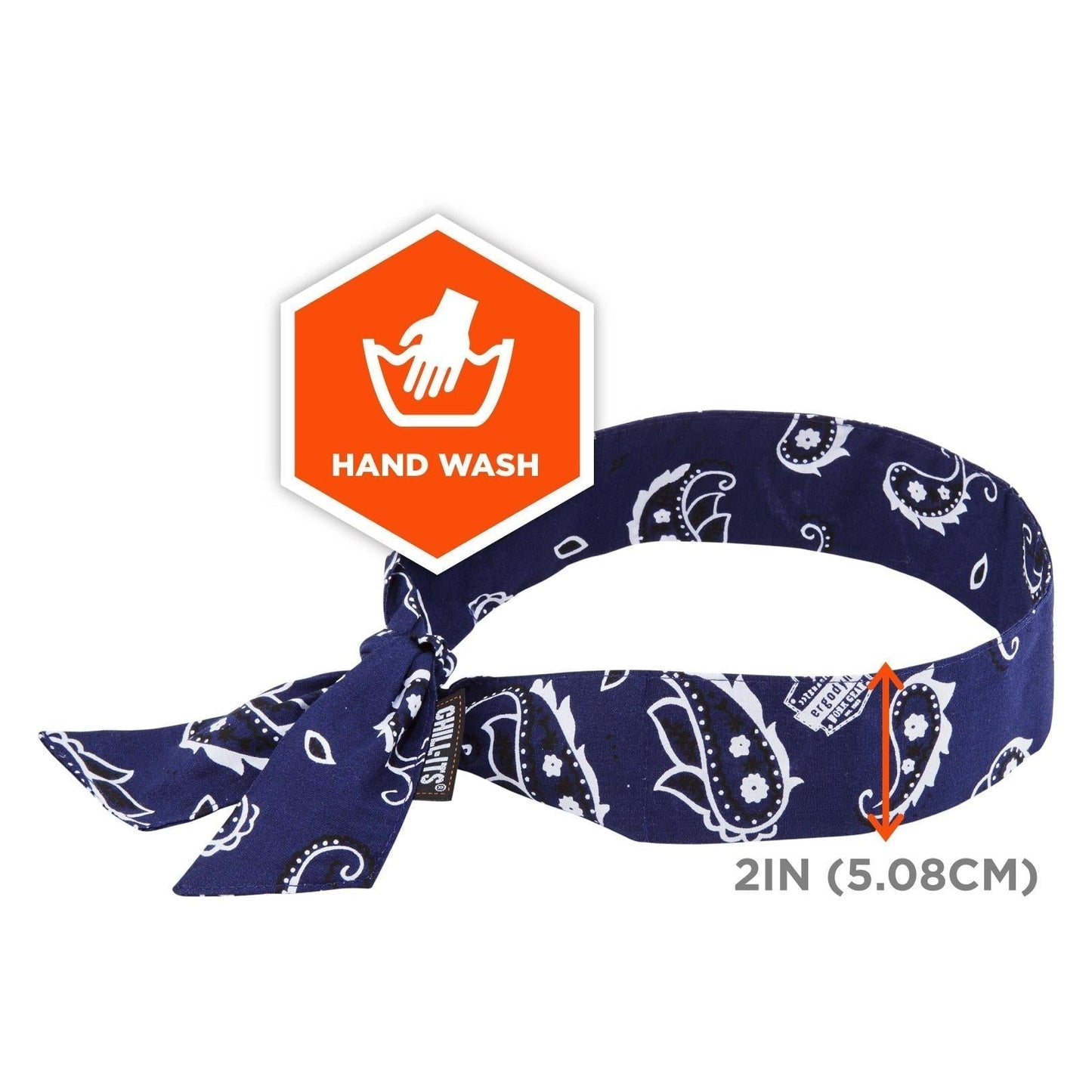 Black Bandanas - Ergodyne - Evaporative Cooling Design