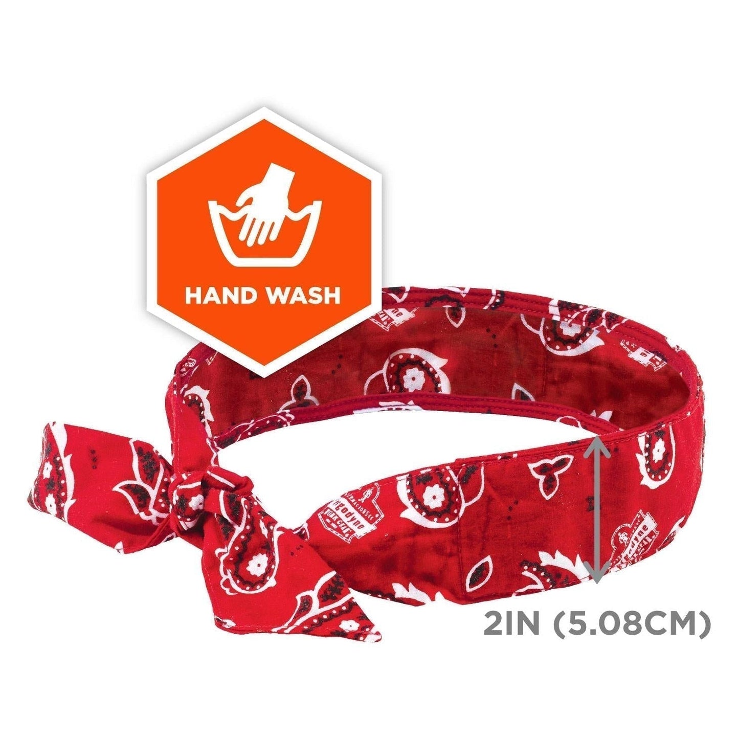 Black Bandanas - Ergodyne - Evaporative Cooling Design