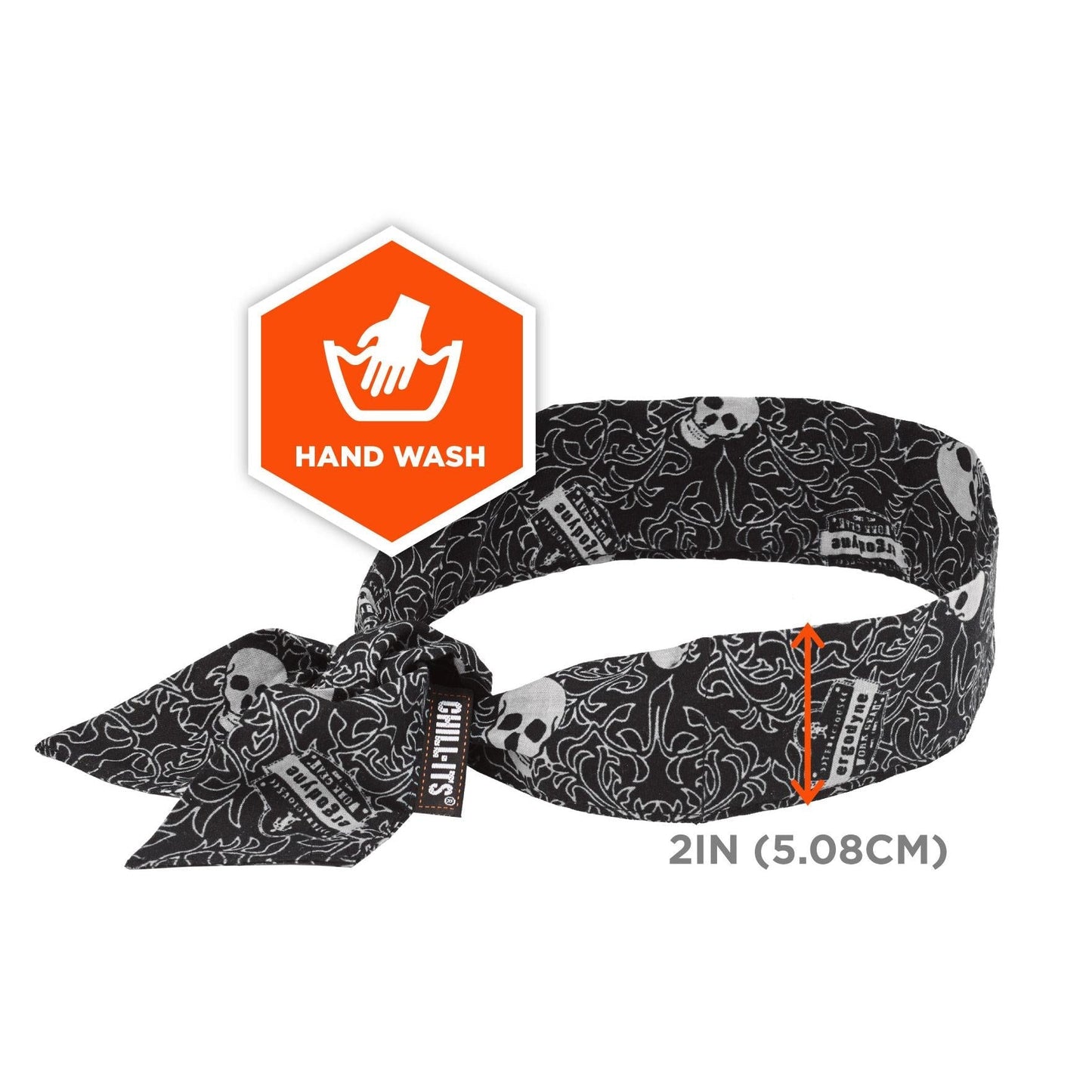 Black Bandanas - Ergodyne - Evaporative Cooling Design