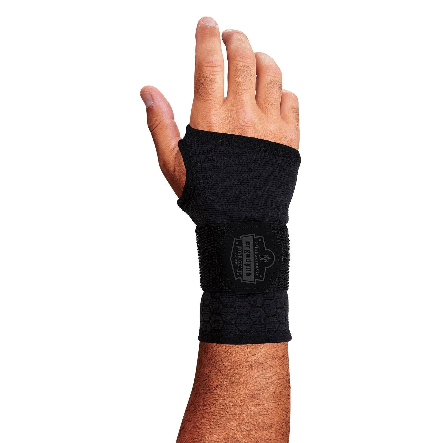 Black Wrist Wrap - Ergodyne - Comfortable Support Sleeve