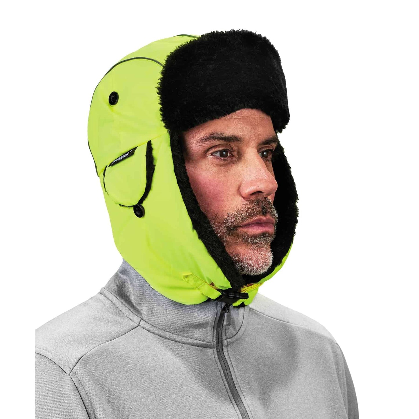 Black Winter Liners - Ergodyne - Insulated Trapper Hat
