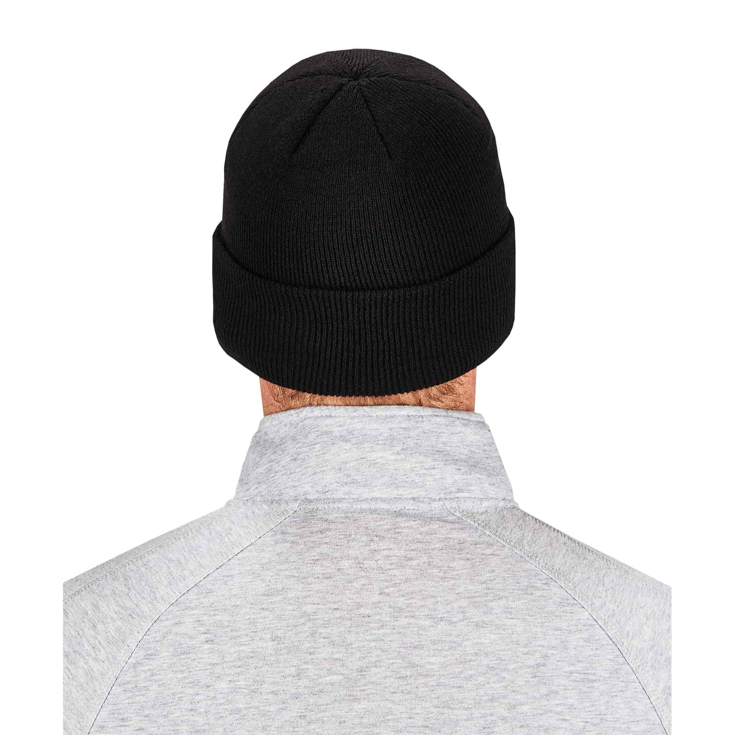 Black Knit Caps - Ergodyne - Warm Cuffed Beanie - Stylish Fit