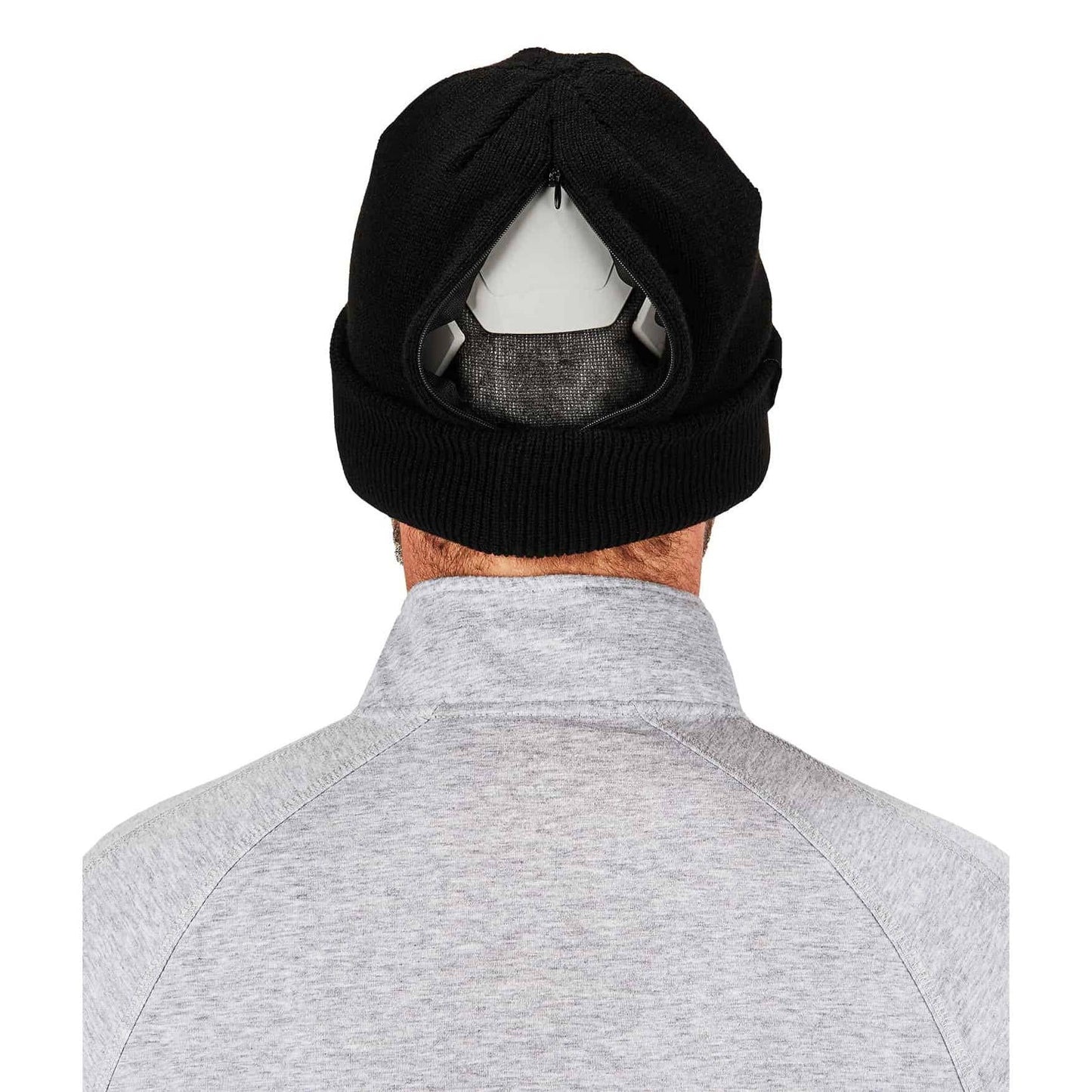 Black Knit Cap - Ergodyne - Warm Ribbed Beanie