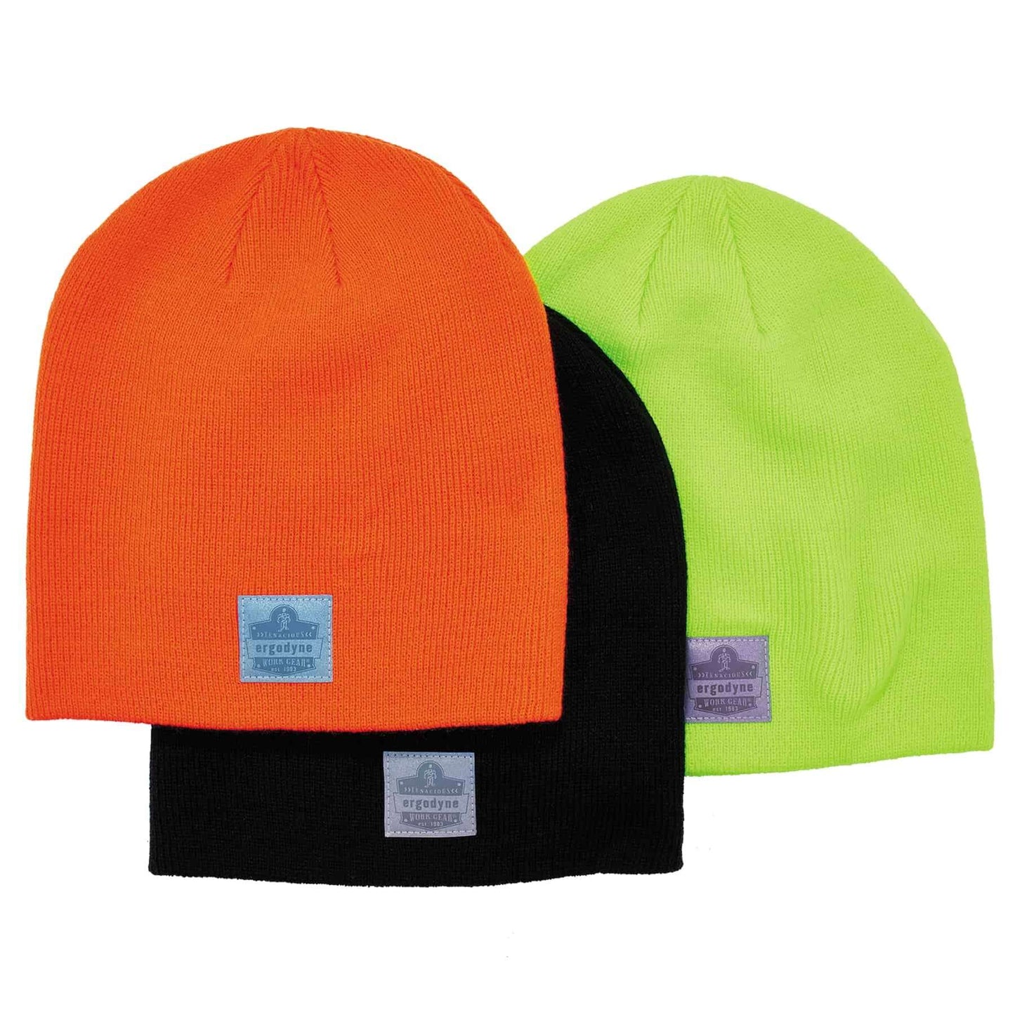 Black Knit Cap - Ergodyne - Warm Ribbed Design