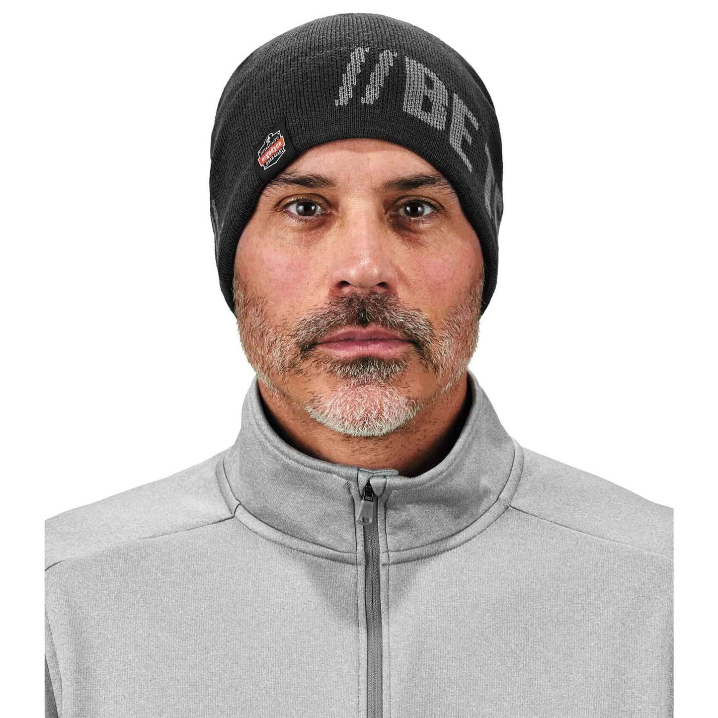Black Knit Beanie - Ergodyne - Stretch Acrylic