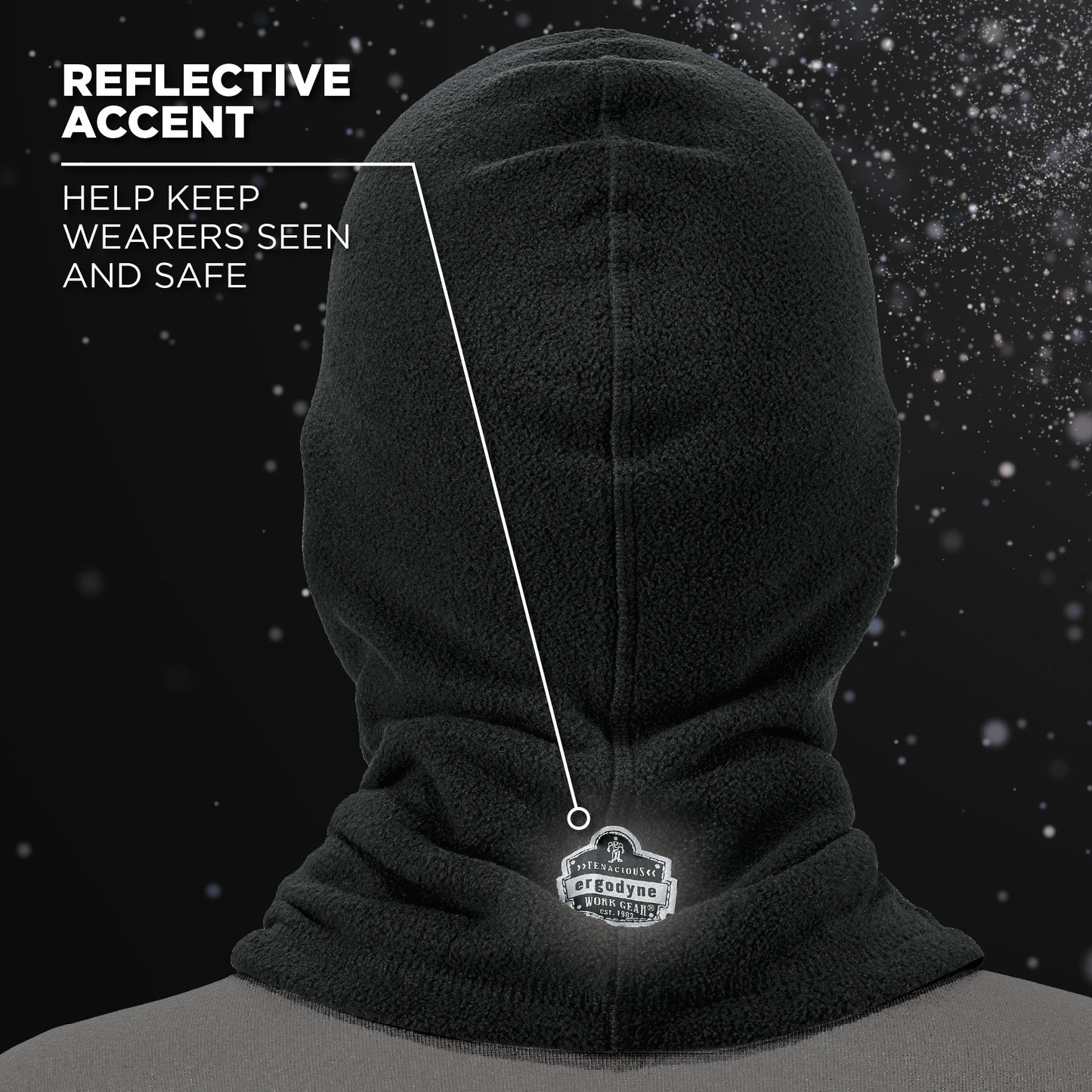 Black Fleece Balaclavas - Ergodyne - Thermal Design