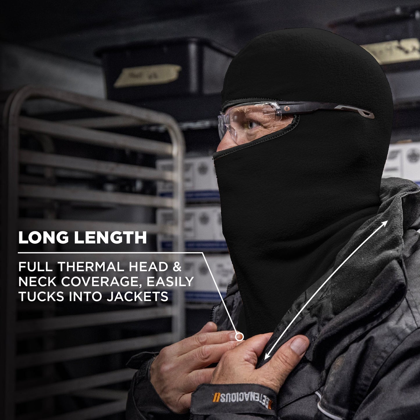 Black Fleece Balaclavas - Ergodyne - Thermal Design
