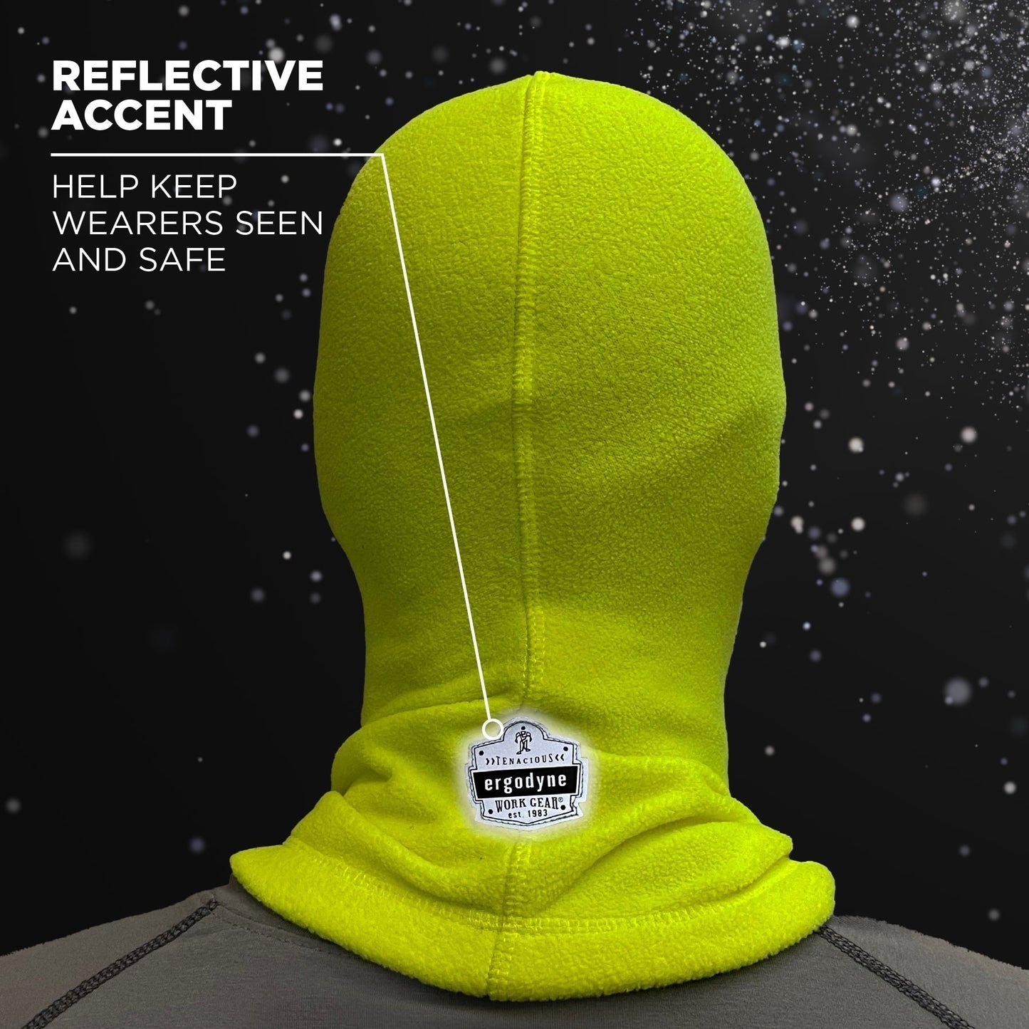 Black Fleece Balaclavas - Ergodyne - Thermal Design